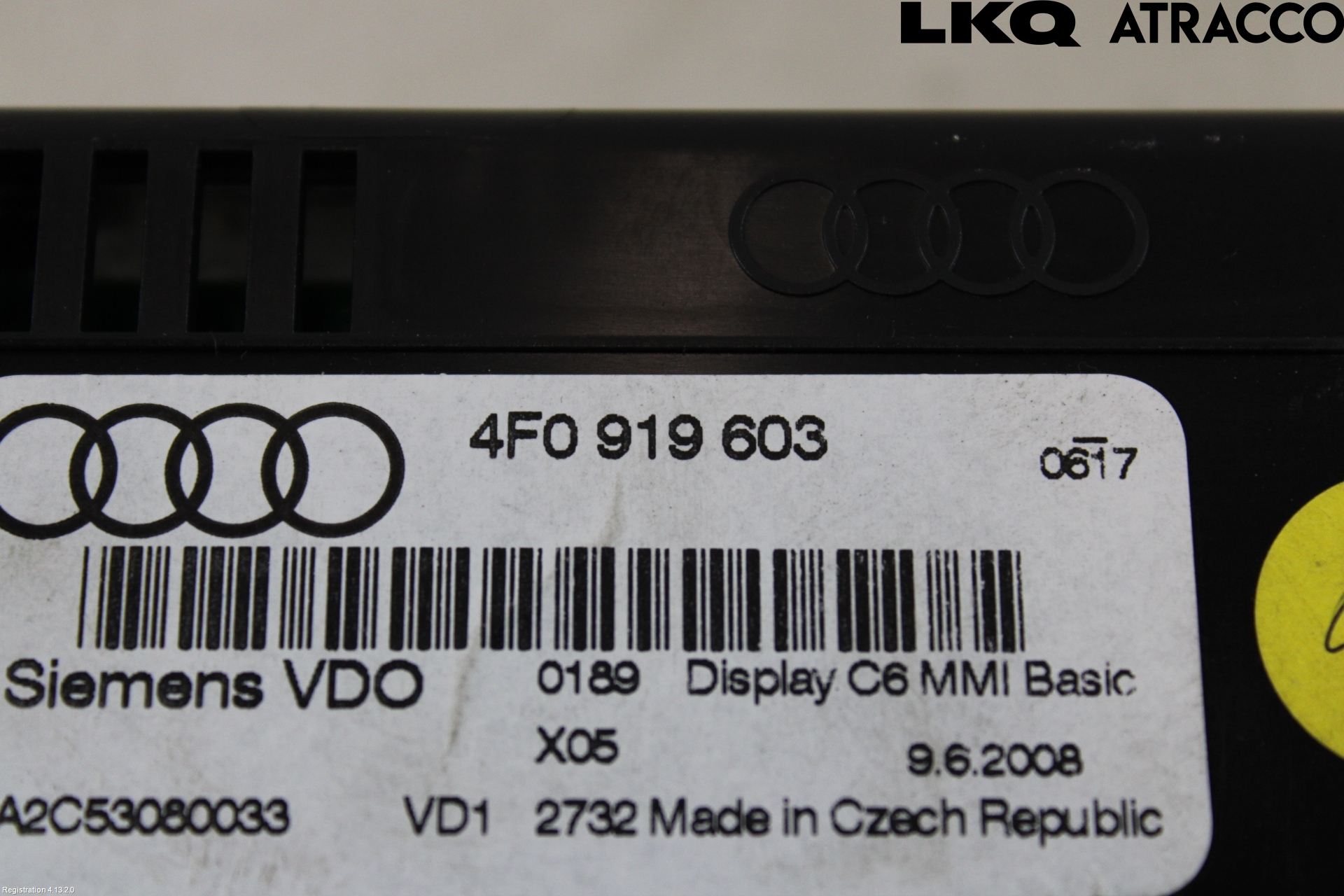 Audi Q7/SQ7 Bildskärm