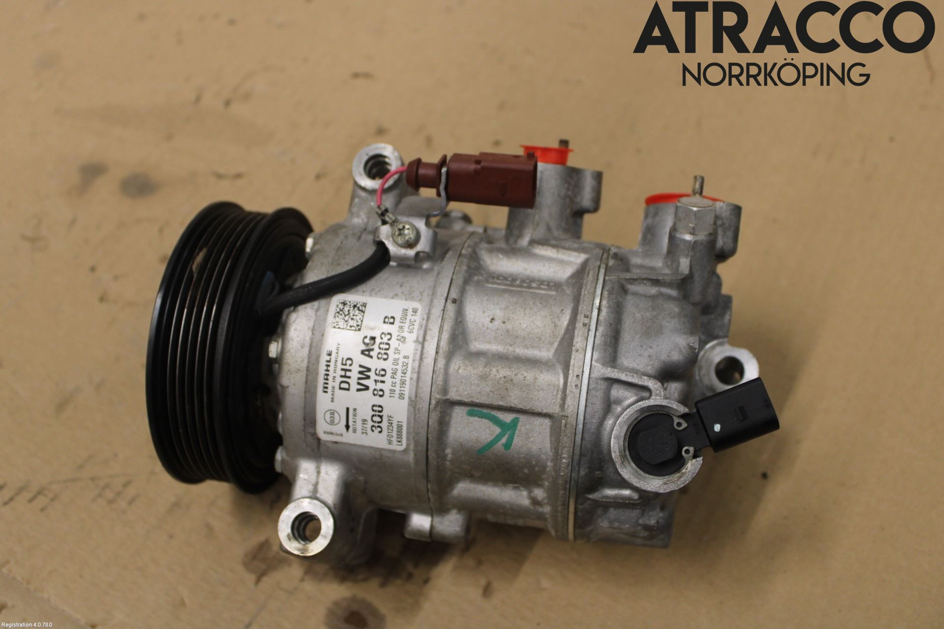 Volkswagen VW GOLF / E-GOLF VII 13-20 Ac Kompressor