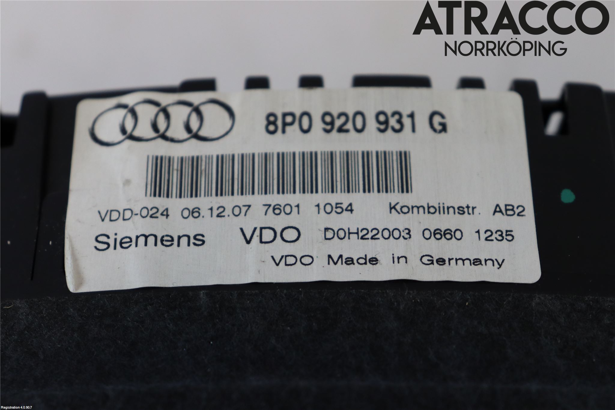 Audi A3/S3 05-13 Instrument Komb