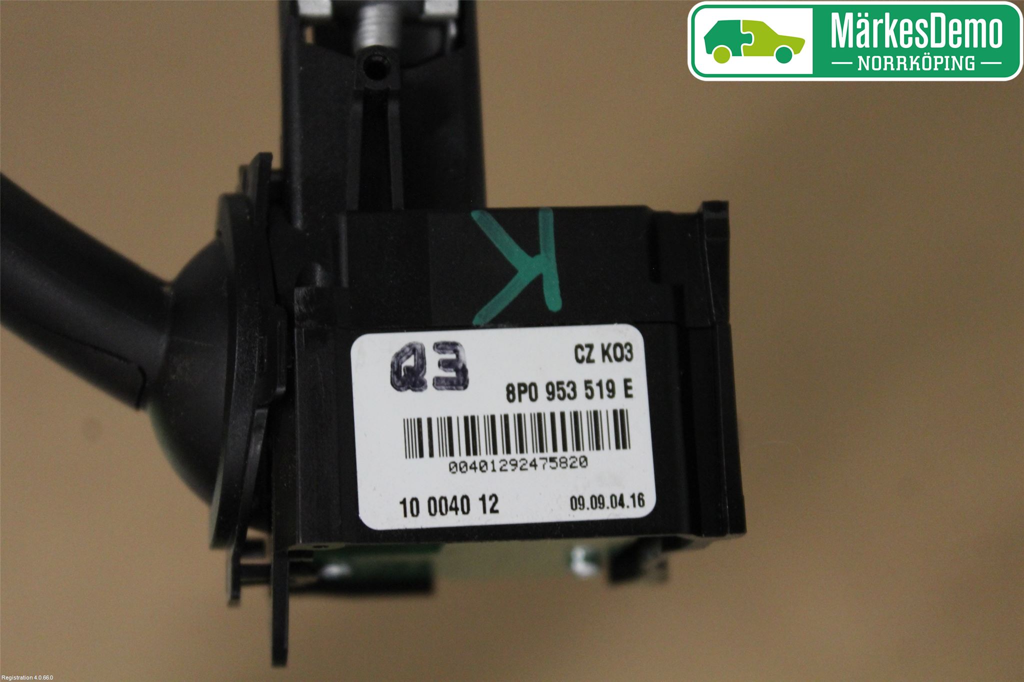 Audi A3/S3 05-13 Spak Torkar-Spolomk