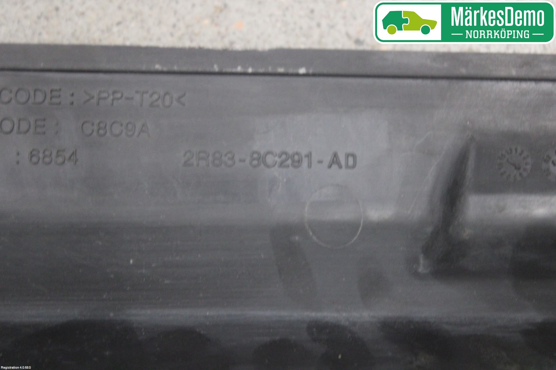 Jaguar S-TYPE Frontplåt Övre