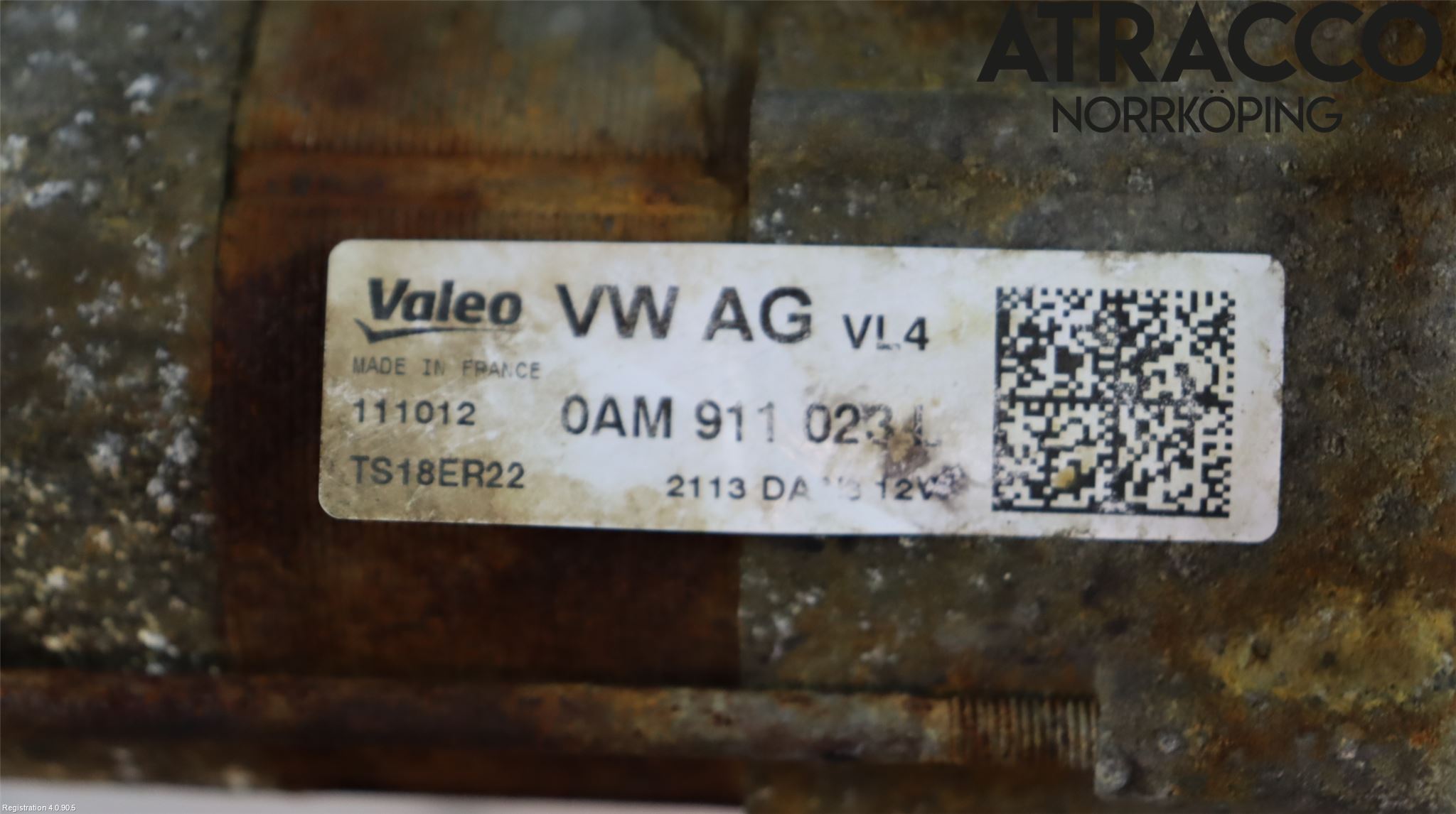 Volkswagen VW CADDY 11-15 Startmotor Diesel