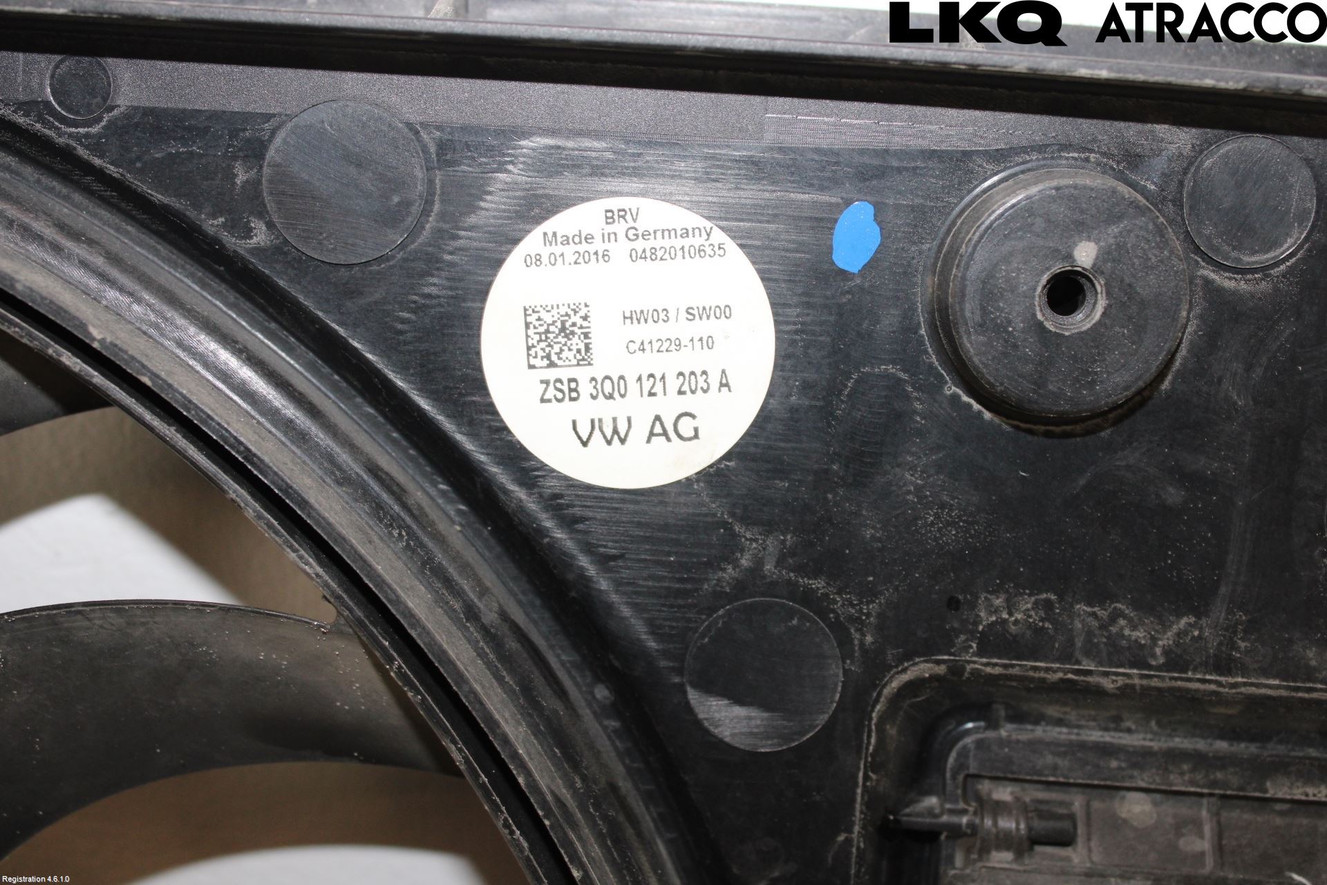 Skoda SUPERB 16-24 Kylfläkt El