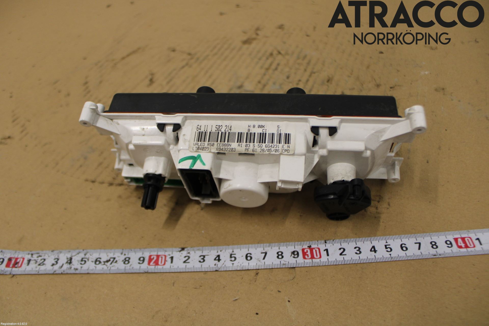 Mini COUPE R50/53 01-06 Värmereglage