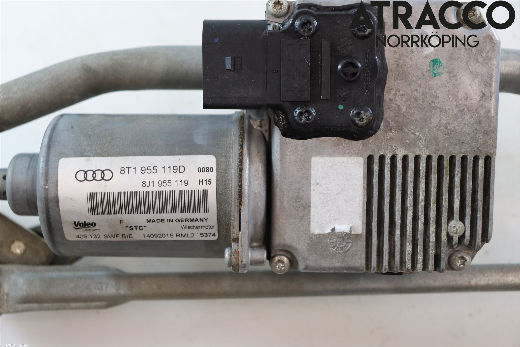 Audi A5 07-16 Torkarmekanism Vindruta