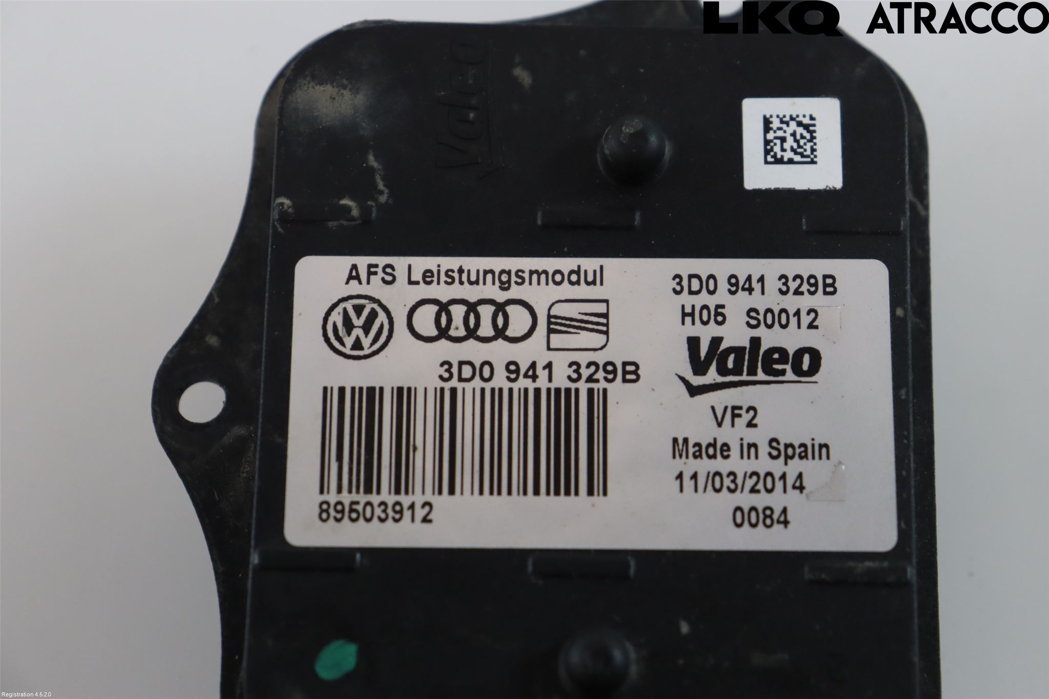 Volkswagen VW PASSAT 11-14 Styrenhet Strålkastare