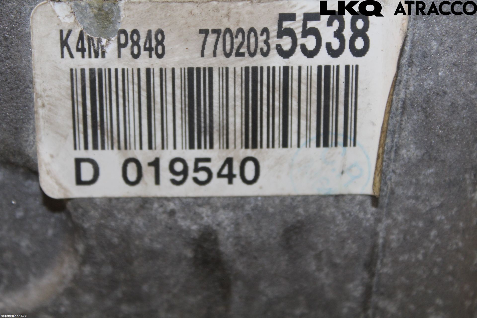 Renault MEGANE III 09-15 Motor Bensin