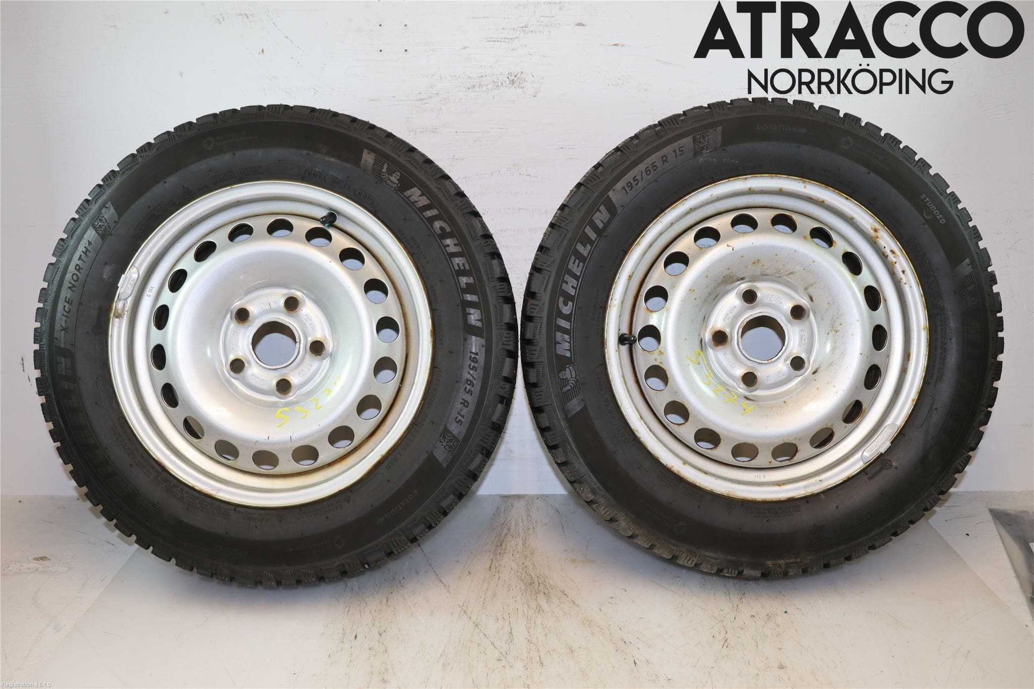 Volkswagen VW CADDY 11-15 Vinterdäck Plåtfälg 4St