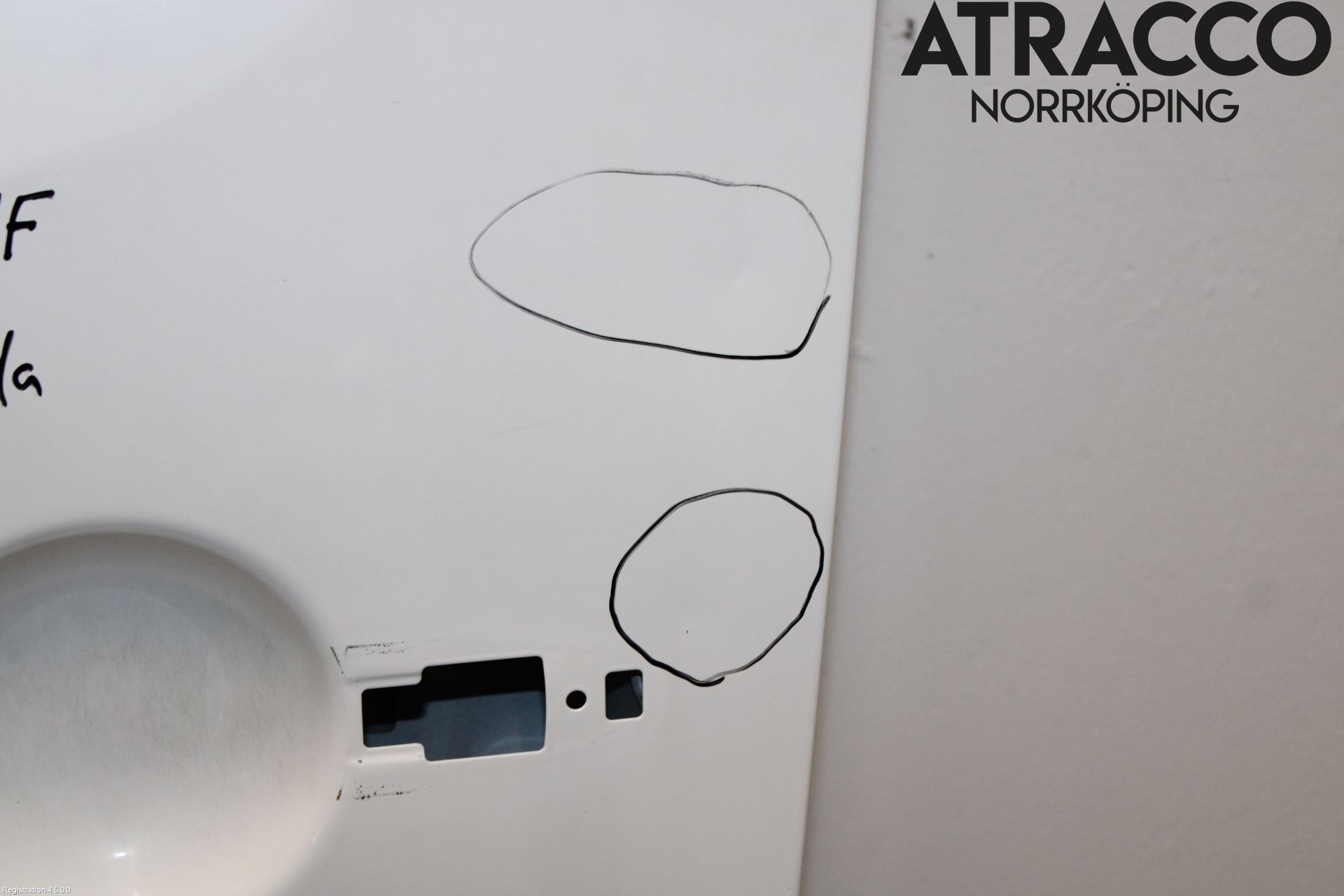 Volkswagen VW CRAFTER 06-16 Dörr Fram Vänster