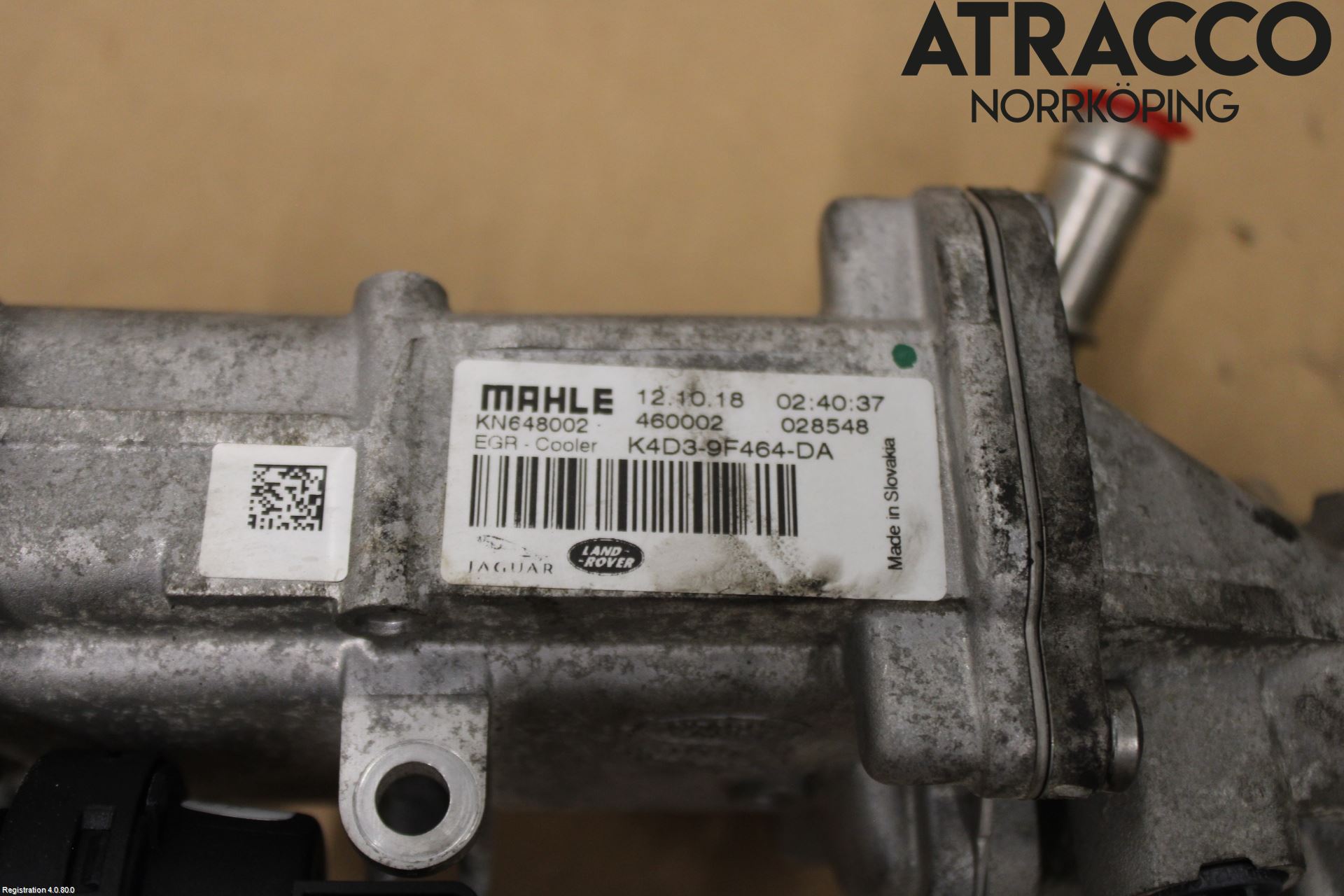 Landrover LAND ROVER RANGE ROVER EVOQUE (L538) 11-18 Egr Ventil