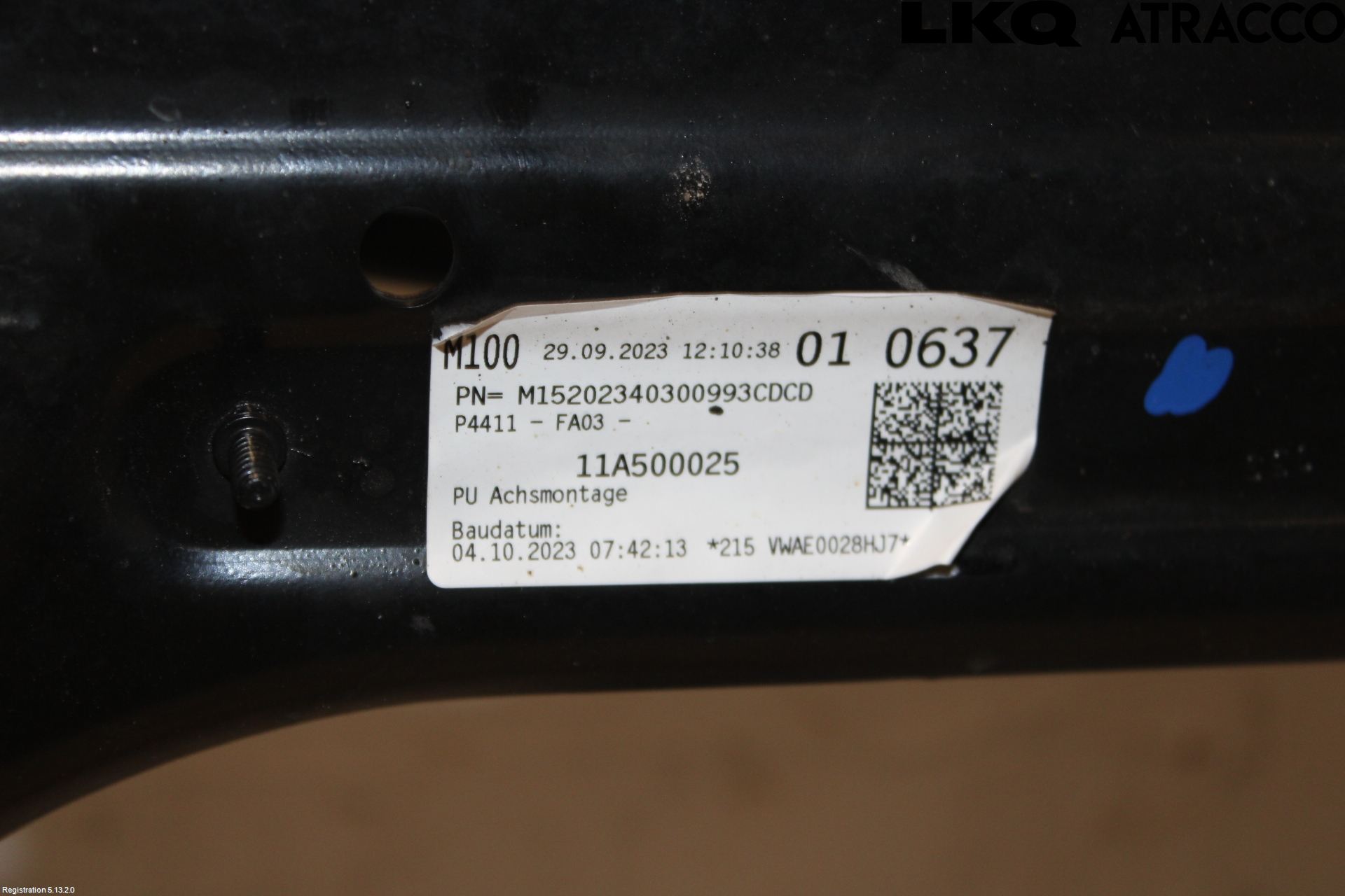 Volkswagen VW ID.7/TOURER 24- Bakaxelbalk