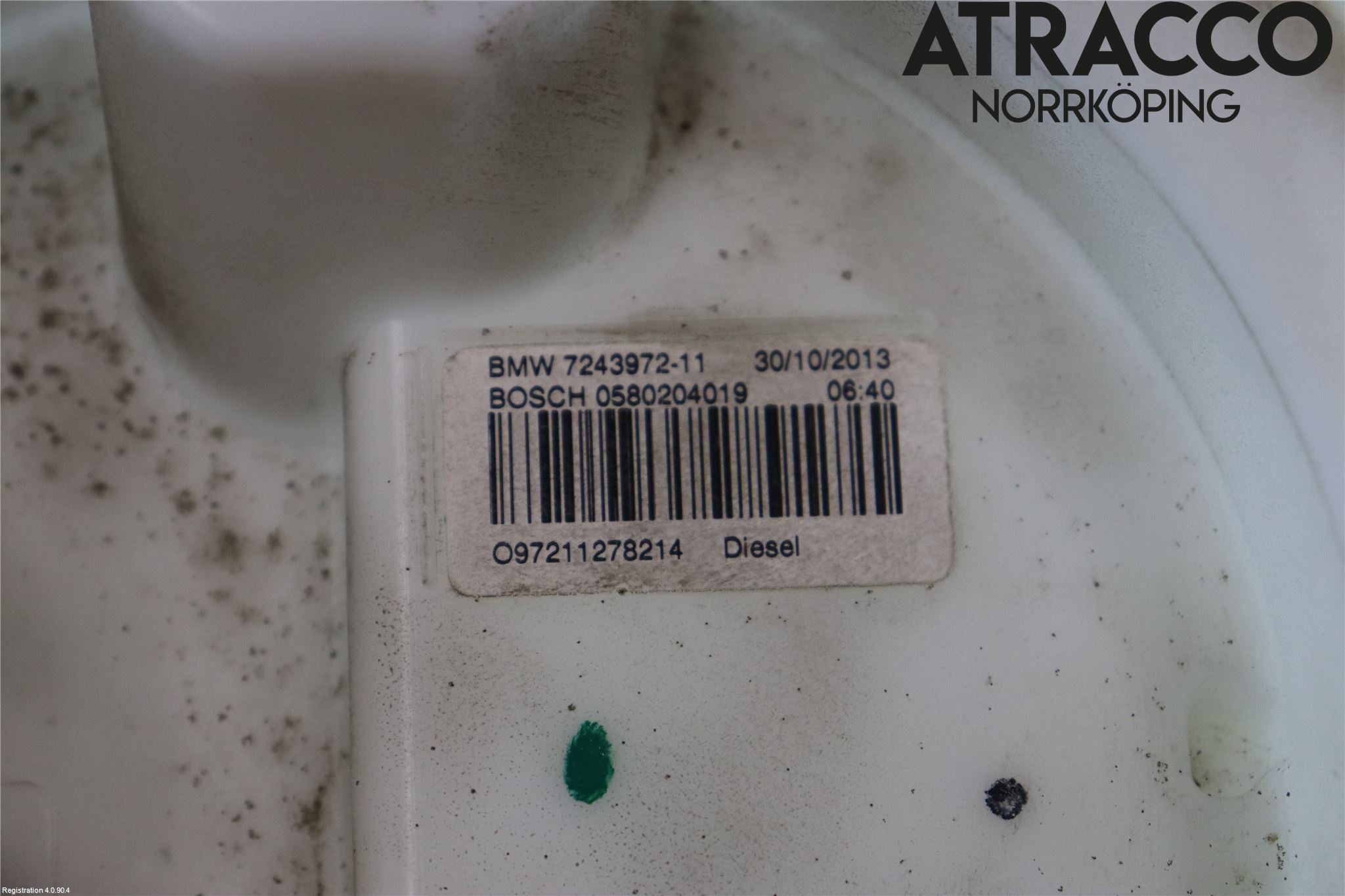 BMW 3 GT F34 13-19 Bränslepump El