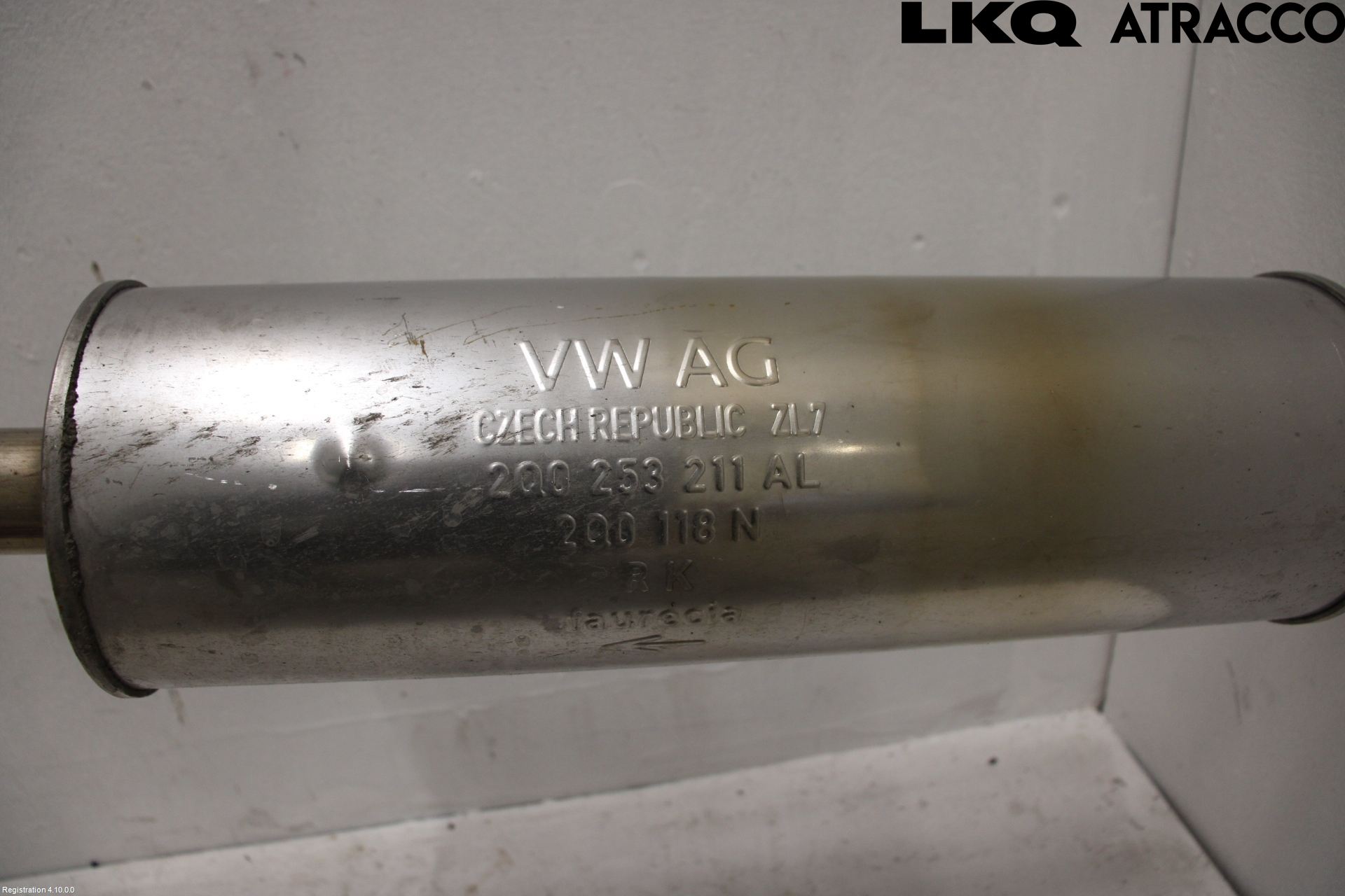 Skoda FABIA 22- Avgas Halvsats