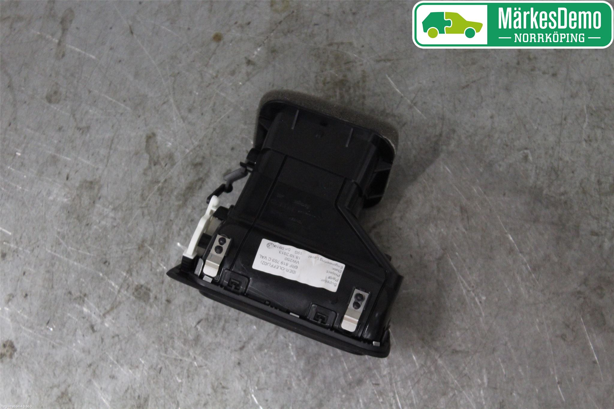 Volkswagen VW POLO 10-17 Defrosterkanal-Munstycke