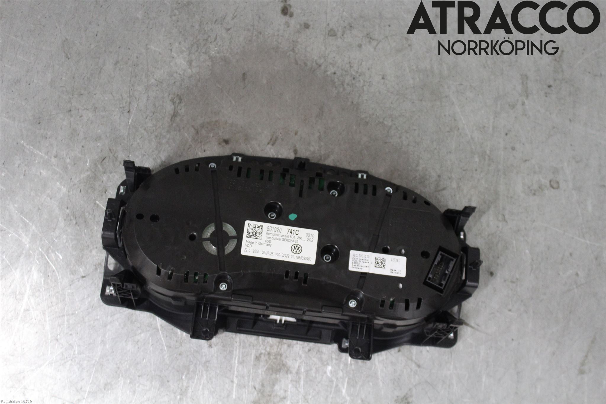 Volkswagen VW GOLF / E-GOLF VII 13-20 Instrument Komb