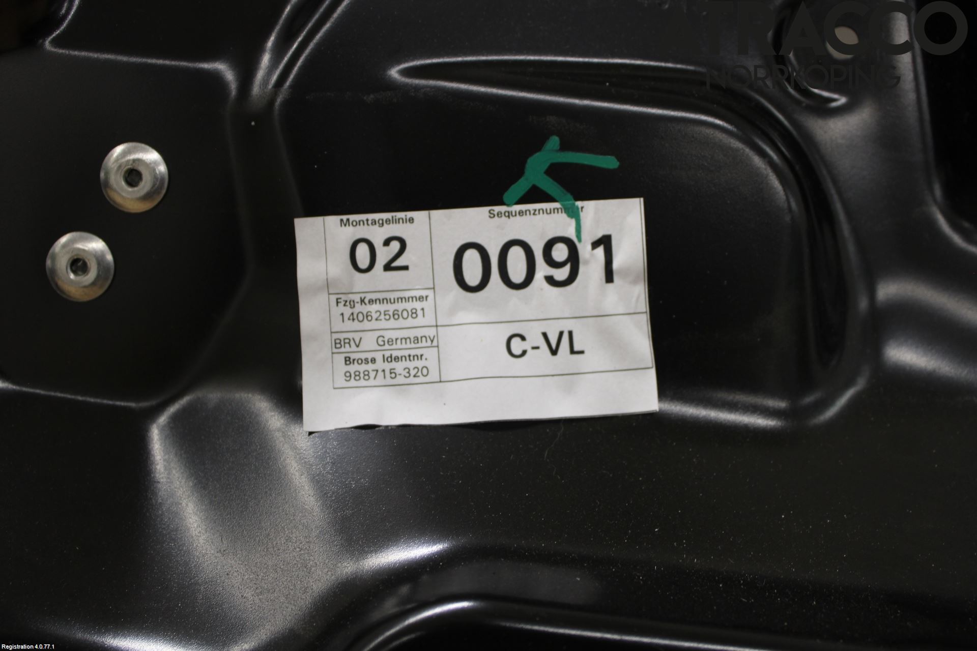 Volkswagen VW PASSAT 11-14 Fönsterhiss El Kompl