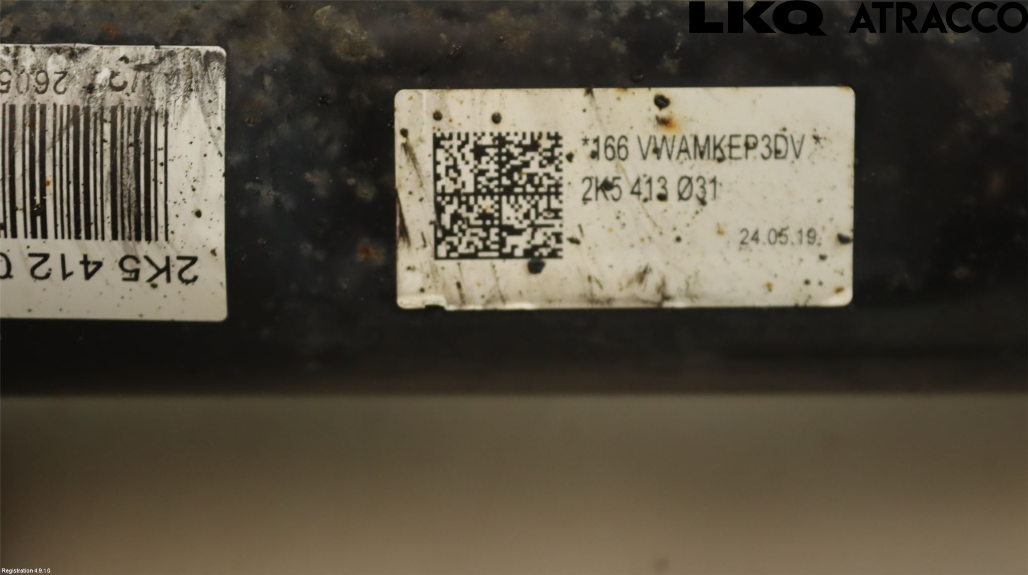 Volkswagen VW CADDY 16-20 Fjäderben Fram Vänster