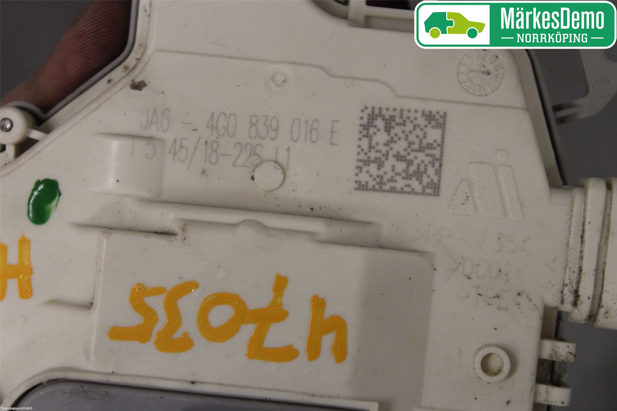 Audi A3/S3 8V 13-20 Låskista-Dörrlås