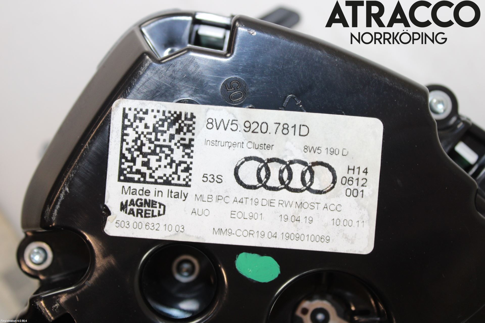 Audi A4/S4 B9 20- Instrument Komb