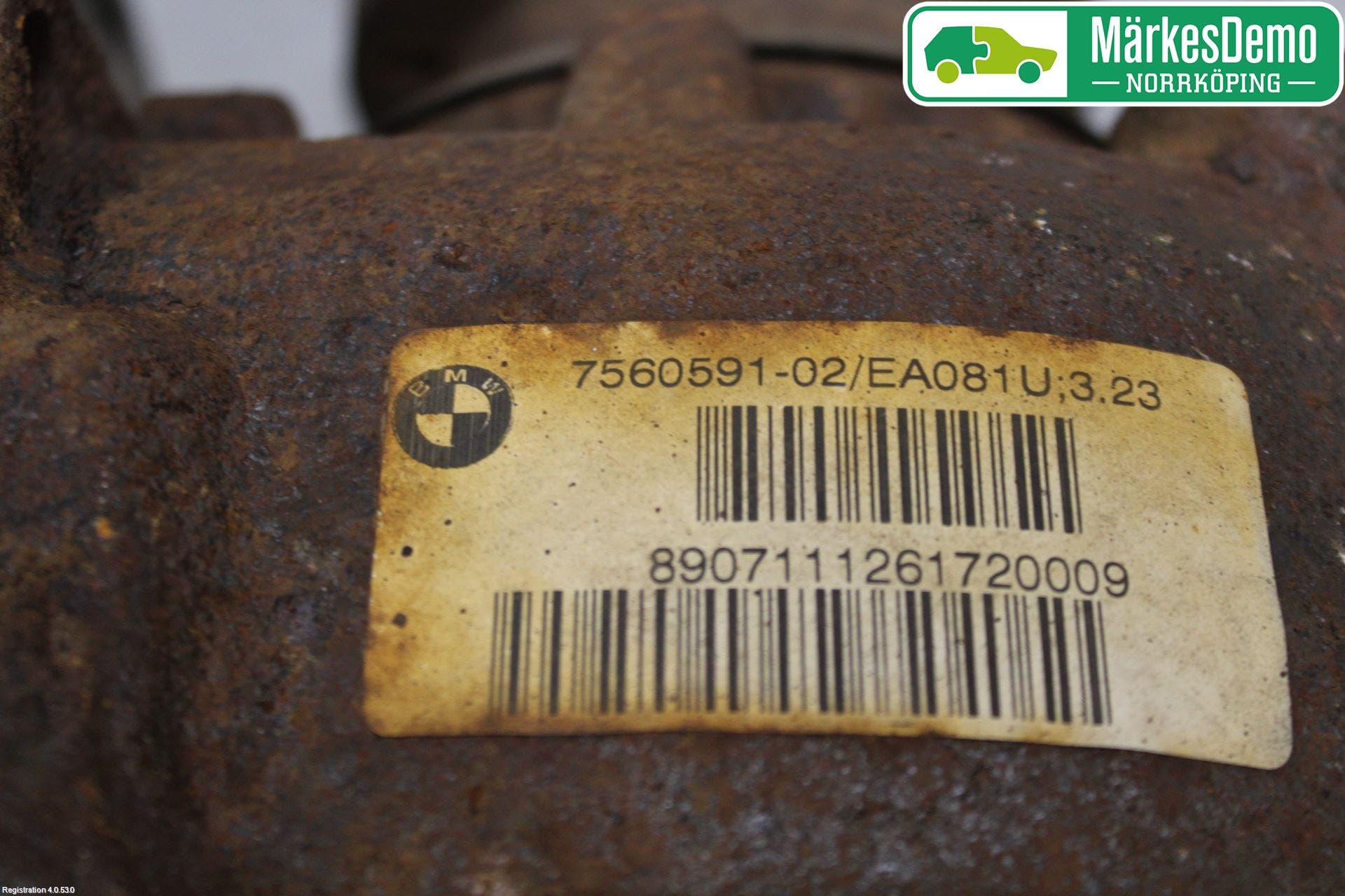 BMW 5 E60/61 Sed/Tou 02-10 Bakväxel-Diff