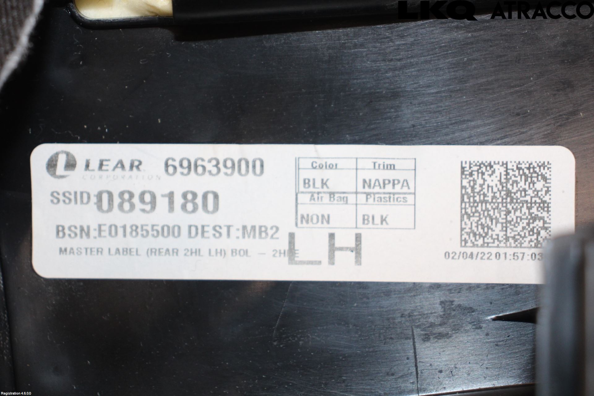 Mercedes-Benz MB GLE-KLASS (W167/V167/C167) 19- Inredning Ryggdyna Bak
