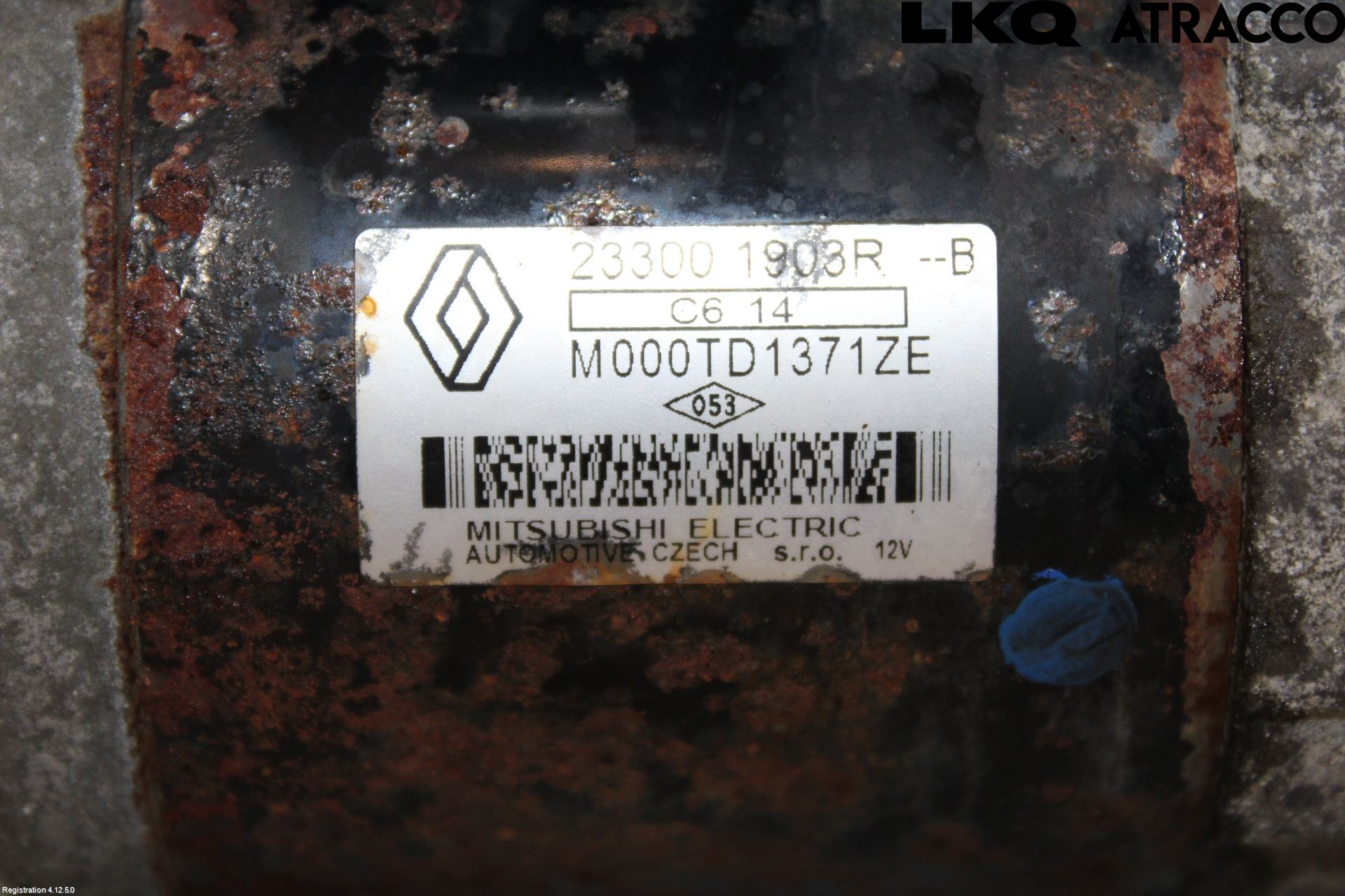 Dacia DUSTER 10-17 Startmotor