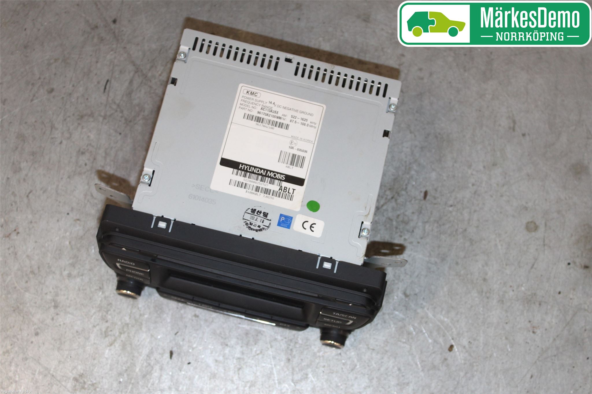 Kia CEED 12-18 Cd Radio - Multimediapanel
