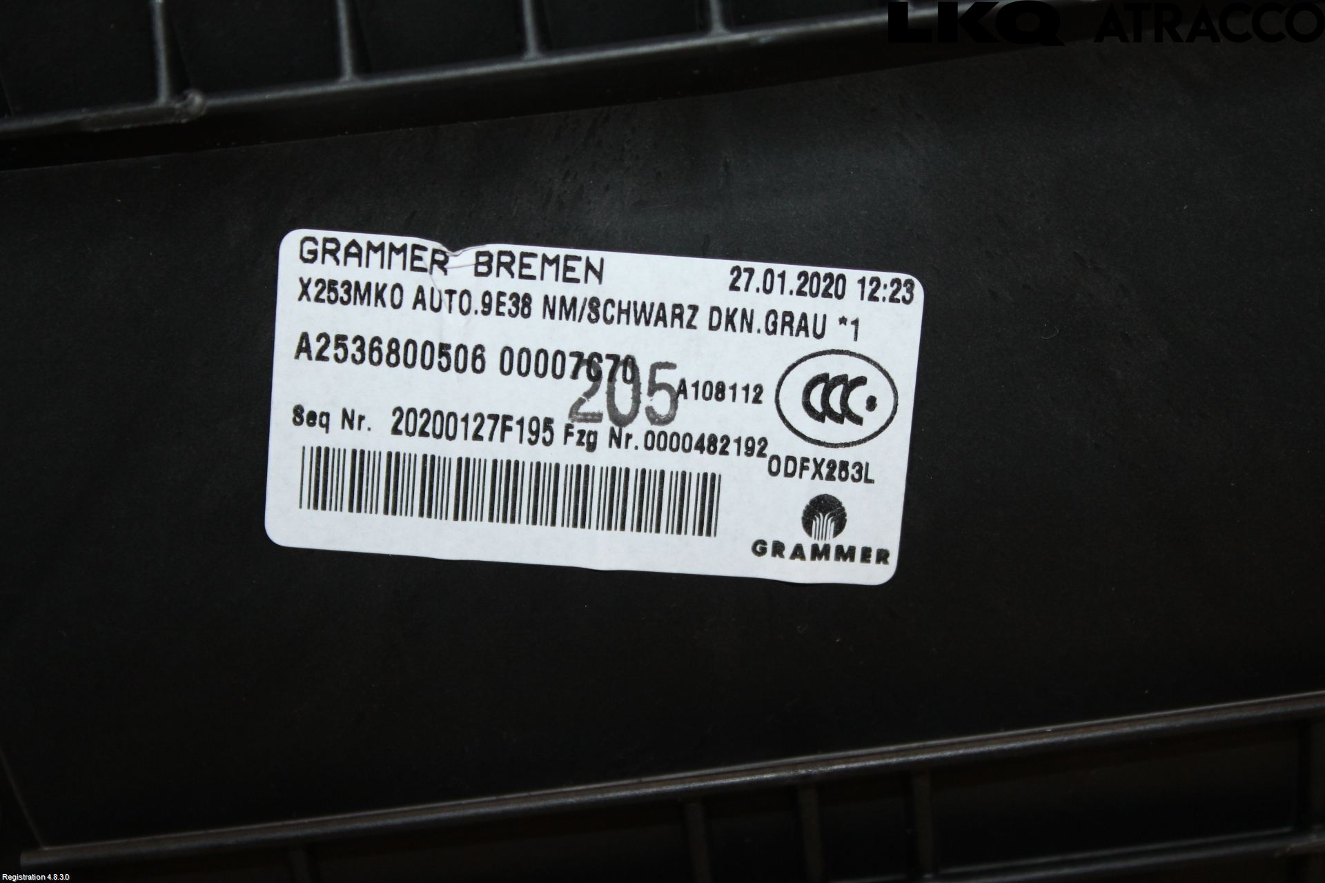 Mercedes-Benz MB GLC-KLASS (X253/C253) 15-22 Inr Tunnelfack