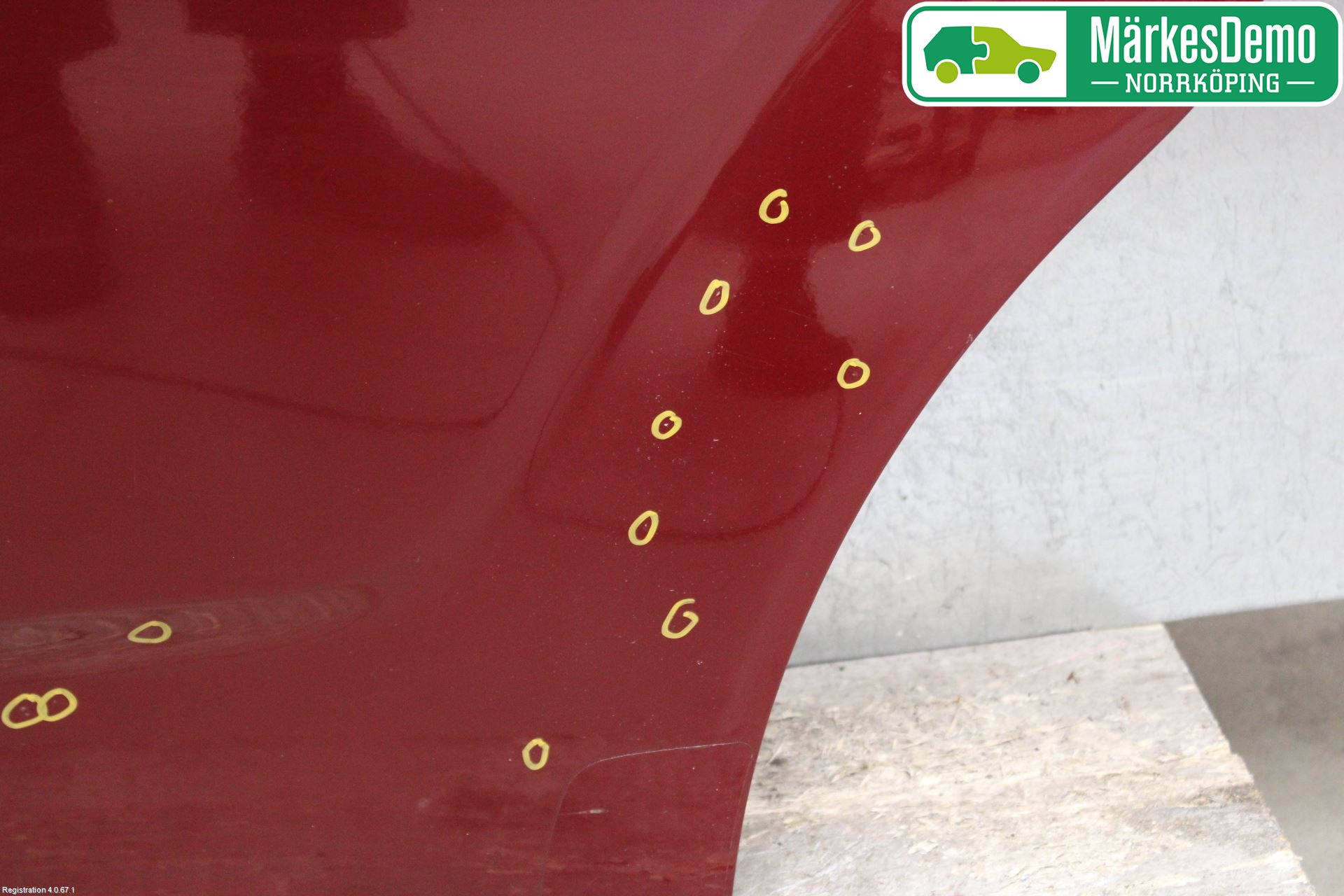 Toyota COROLLA VERSO 04-07 Dörr Bak Vänster