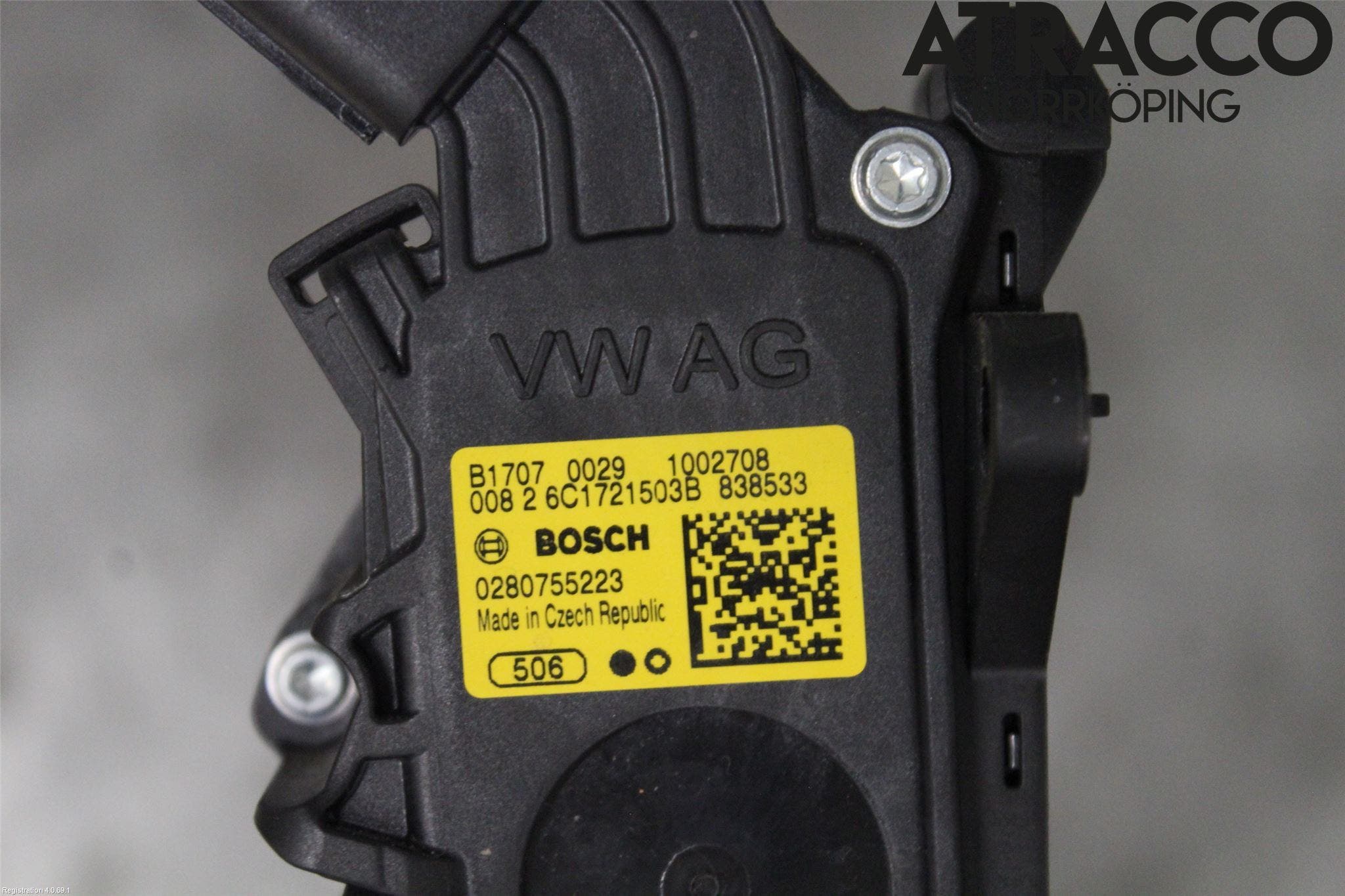 Skoda RAPID Gaspedal