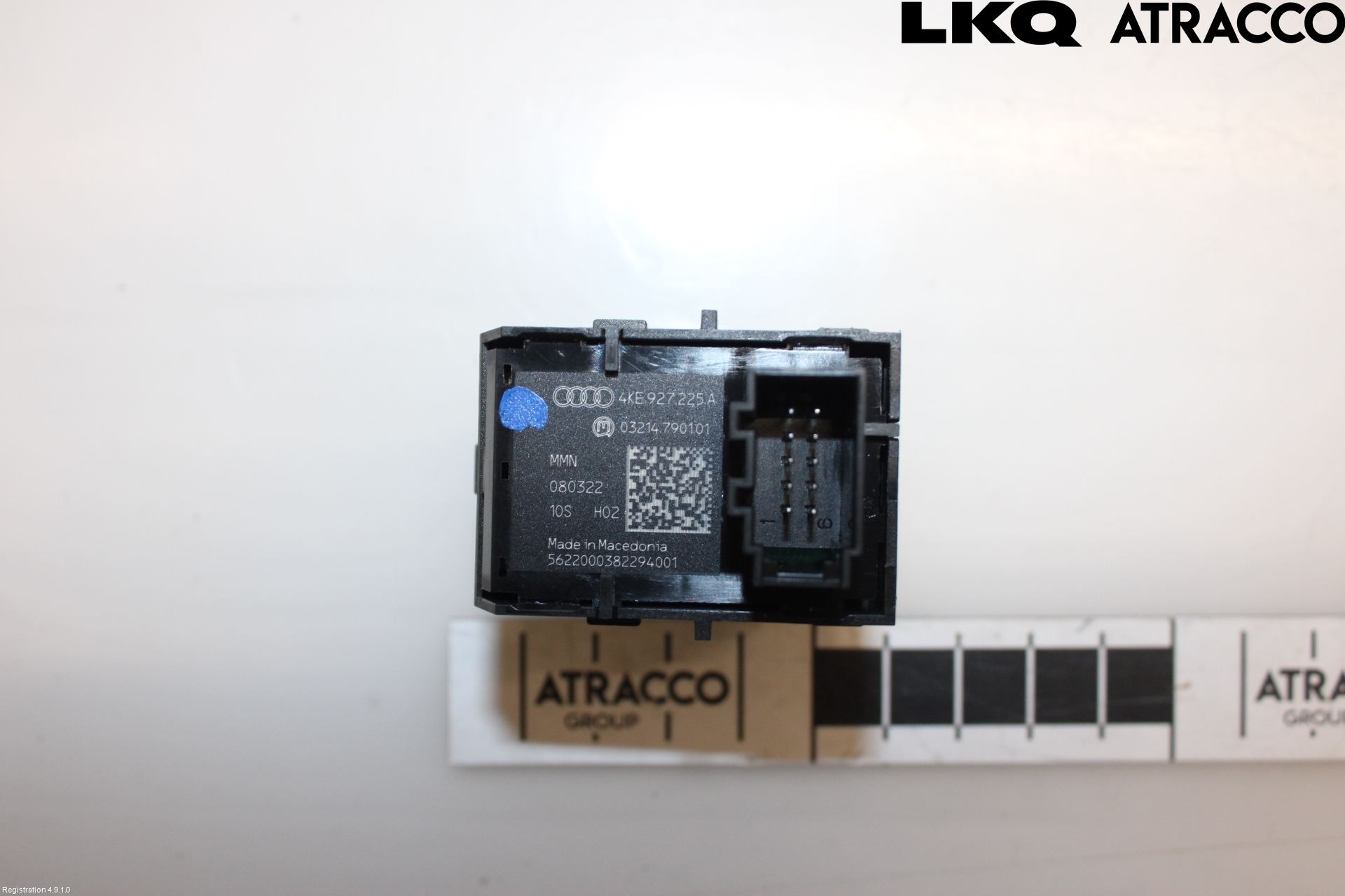 Audi E-TRON, S GE 19- Strömställare Parkeringsbroms