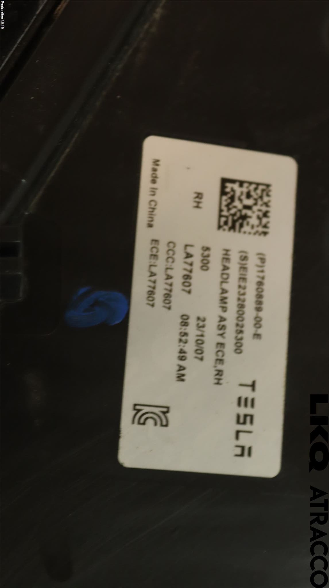 Alfa 4254 Strålkastare Höger