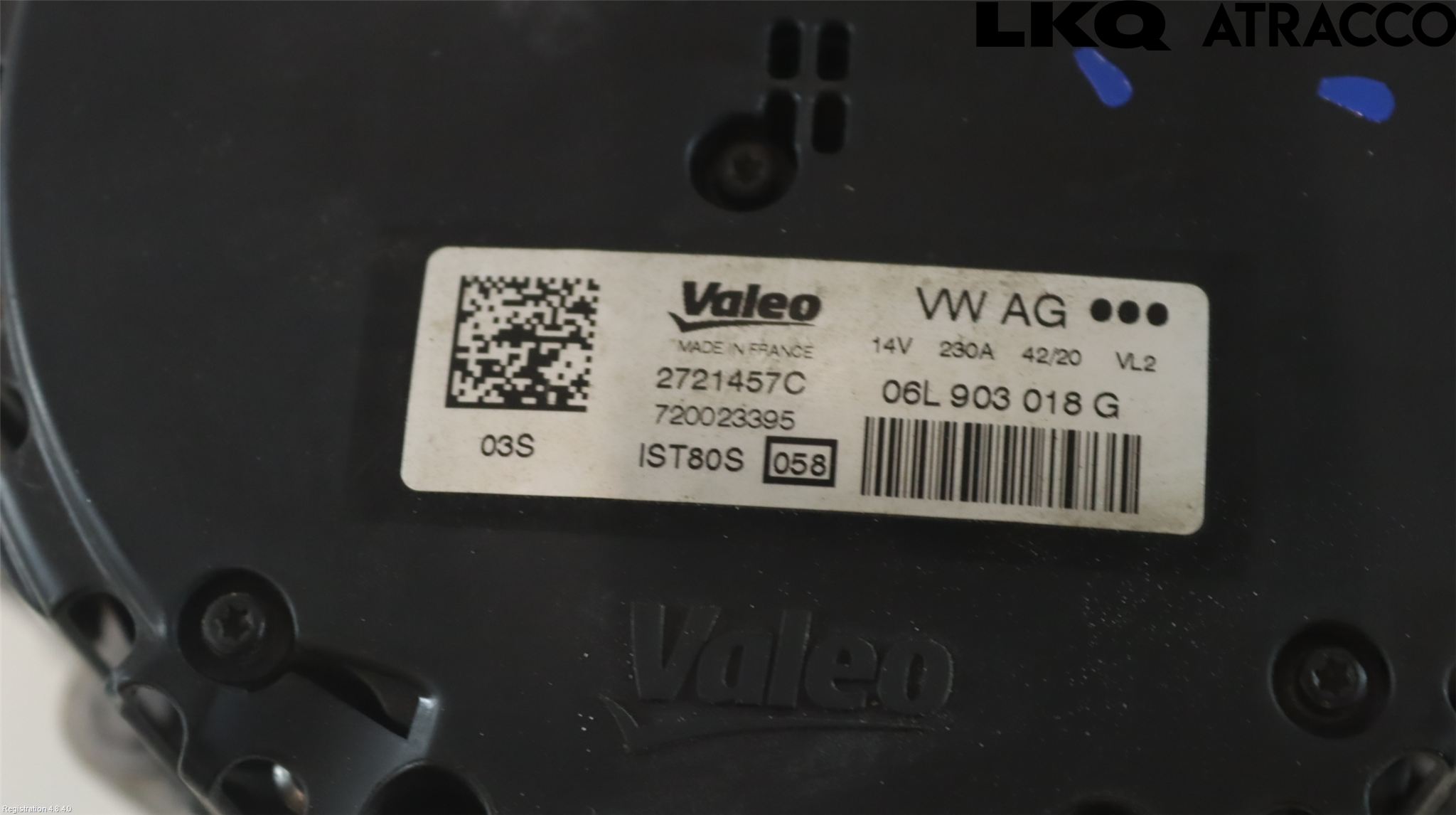 Audi A5 17- Generator