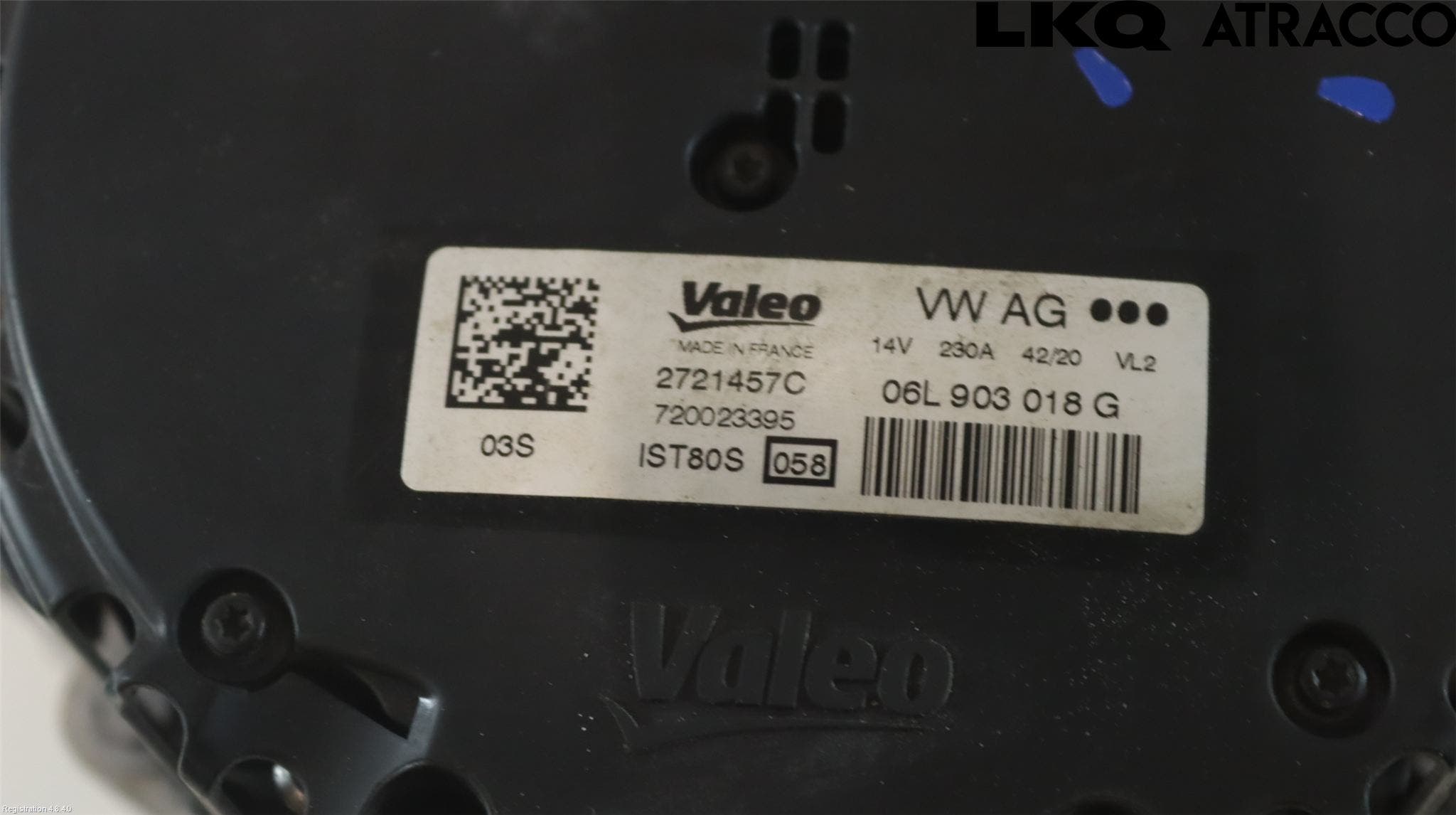 Audi A5 17- Generator