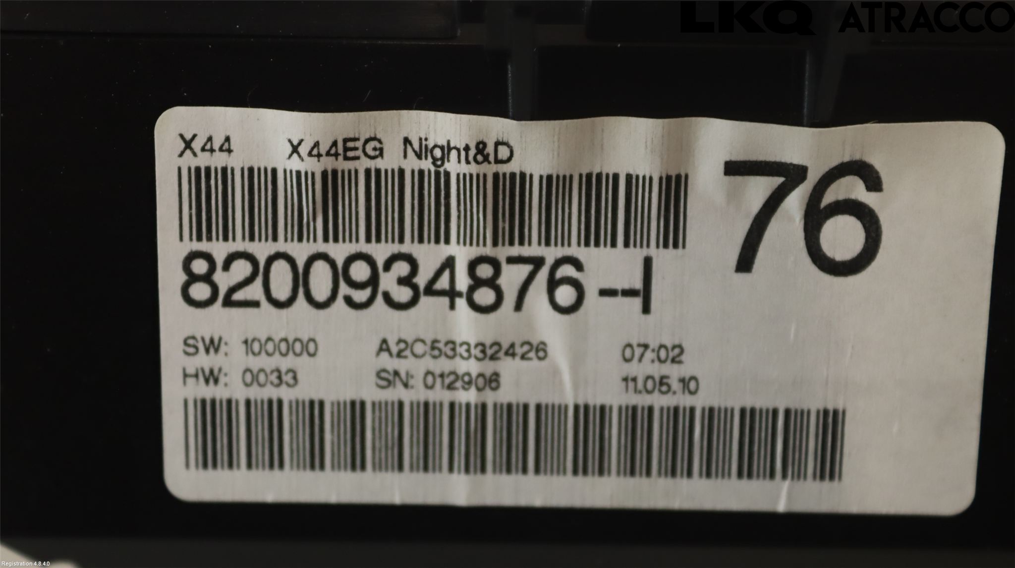 Renault TWINGO II 07-16 Instrument Komb