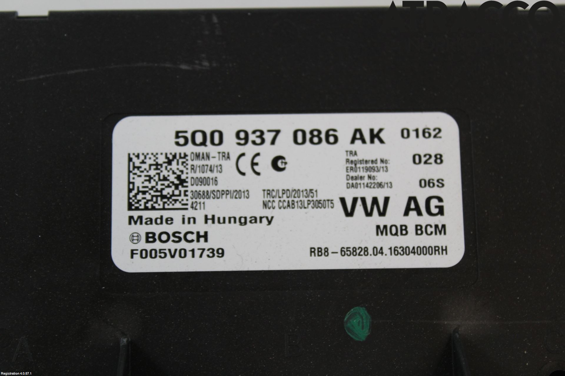 Volkswagen VW PASSAT 15-19 Komfort Styrdon