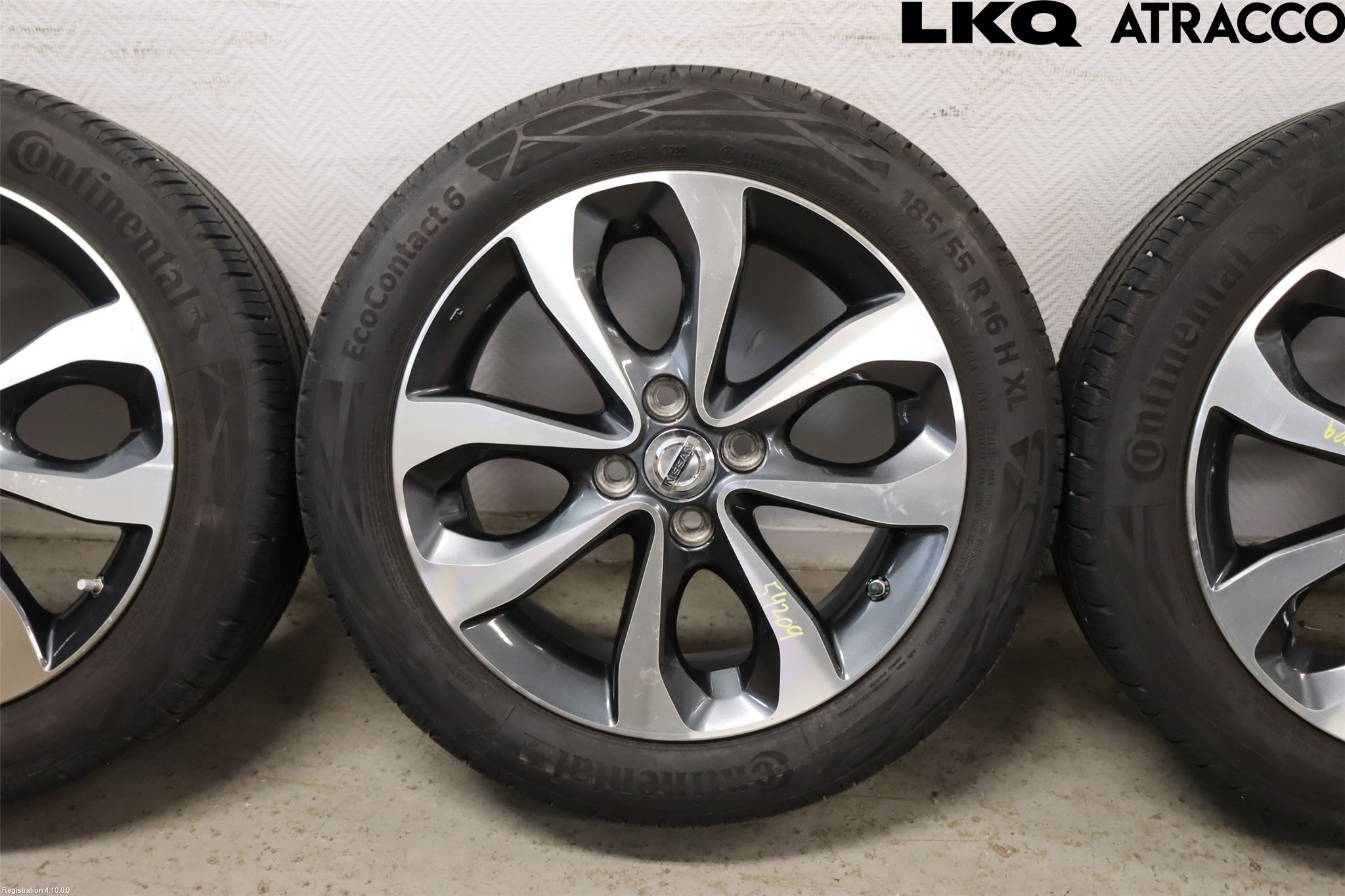 Nissan MICRA 11-16 Sommardäck Alumfälg 4St