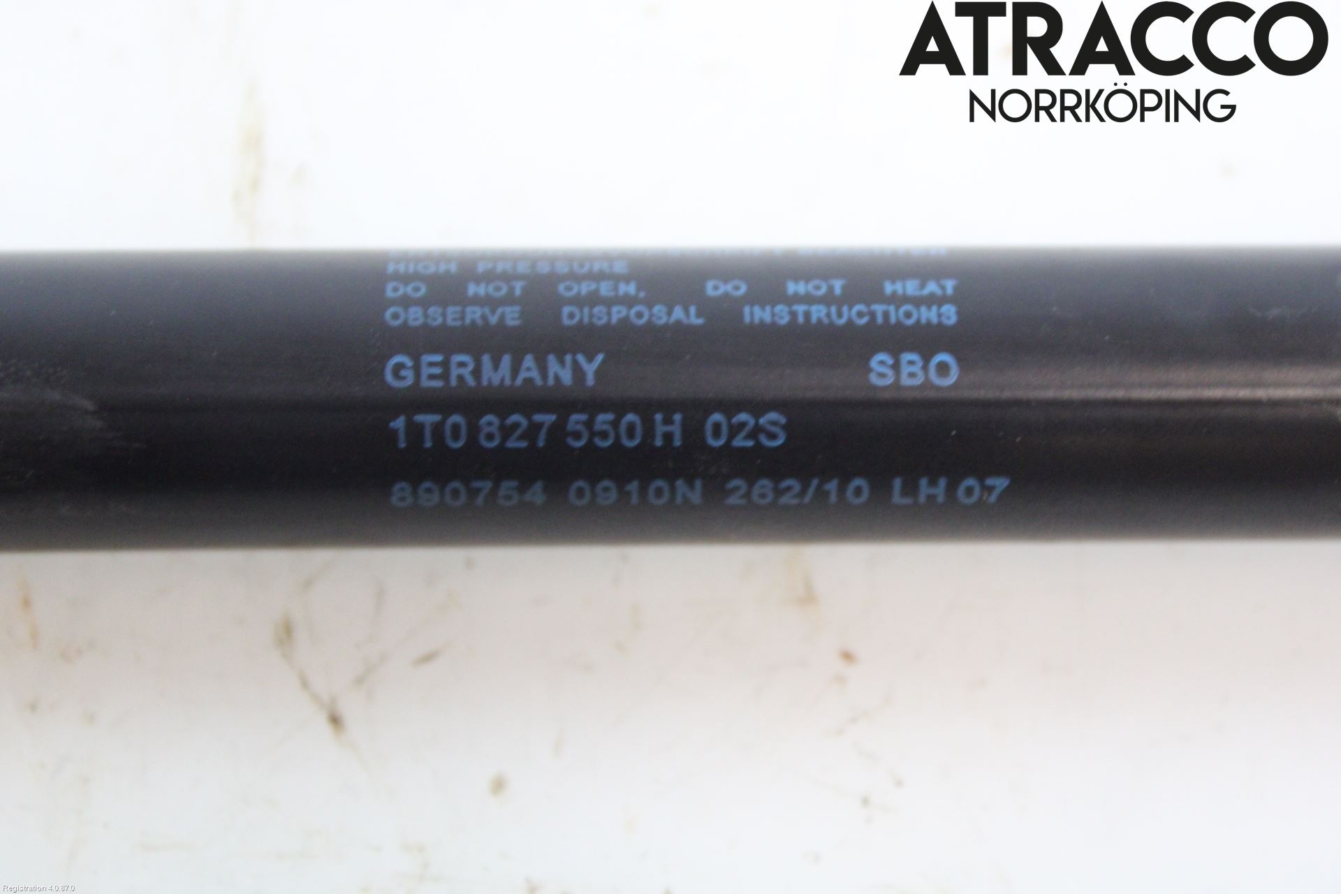 Volkswagen VW TOURAN 10-15 Gasfjäder Baklucka