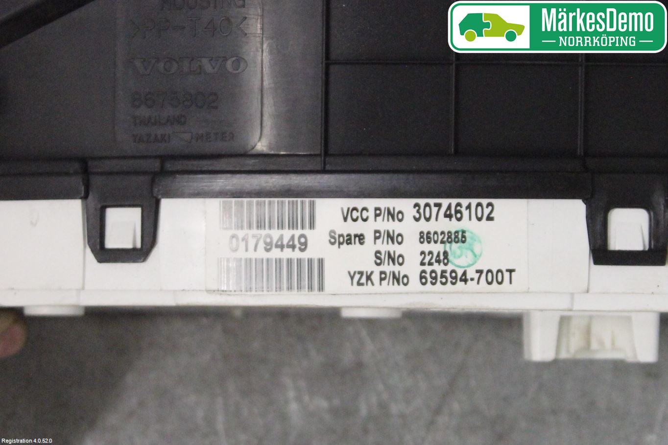 Volvo V70 05-08 Instrument Komb