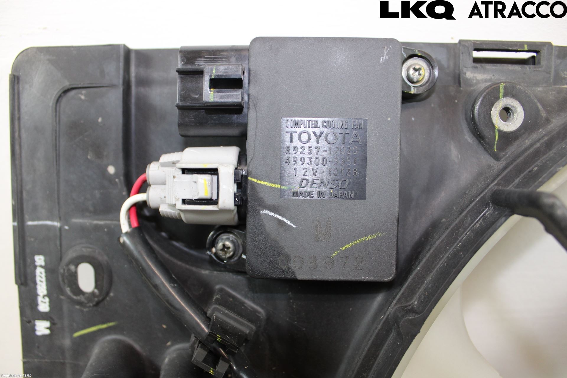 Toyota VERSO 09-18 Kylfläkt El