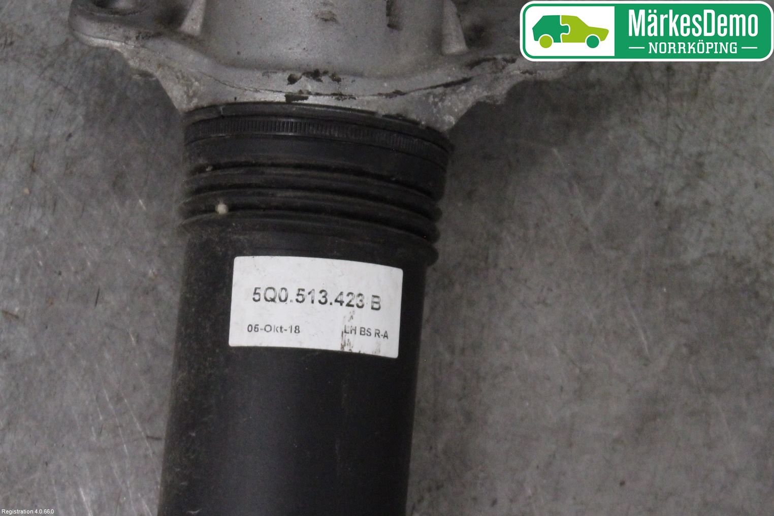 Volkswagen VW GOLF / E-GOLF VII 13-20 Stötdämpare Bak