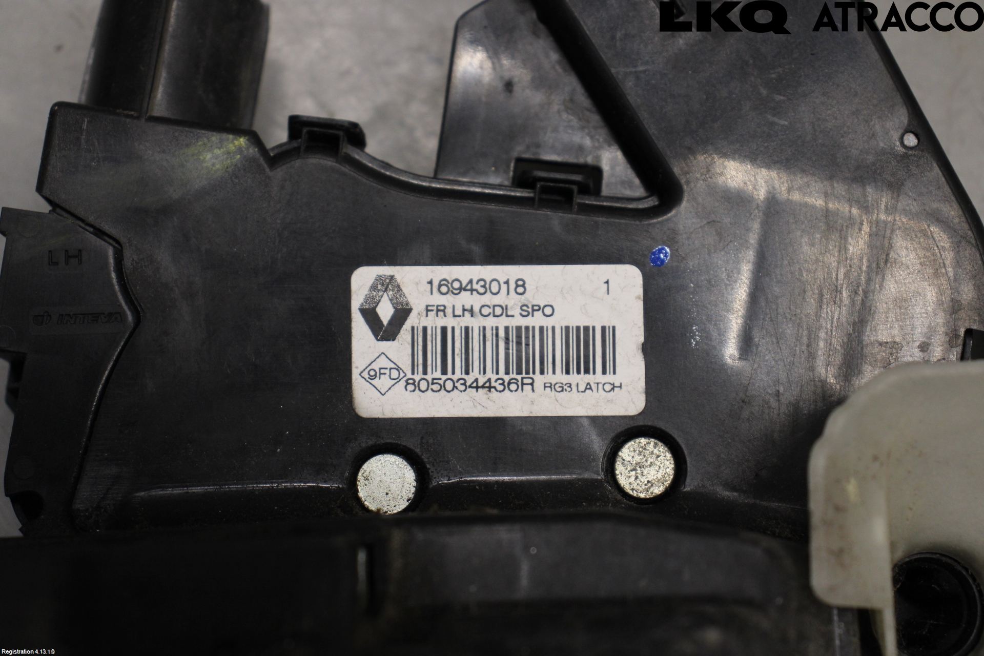Renault MEGANE IV 16-23 Låskista-Dörrlås