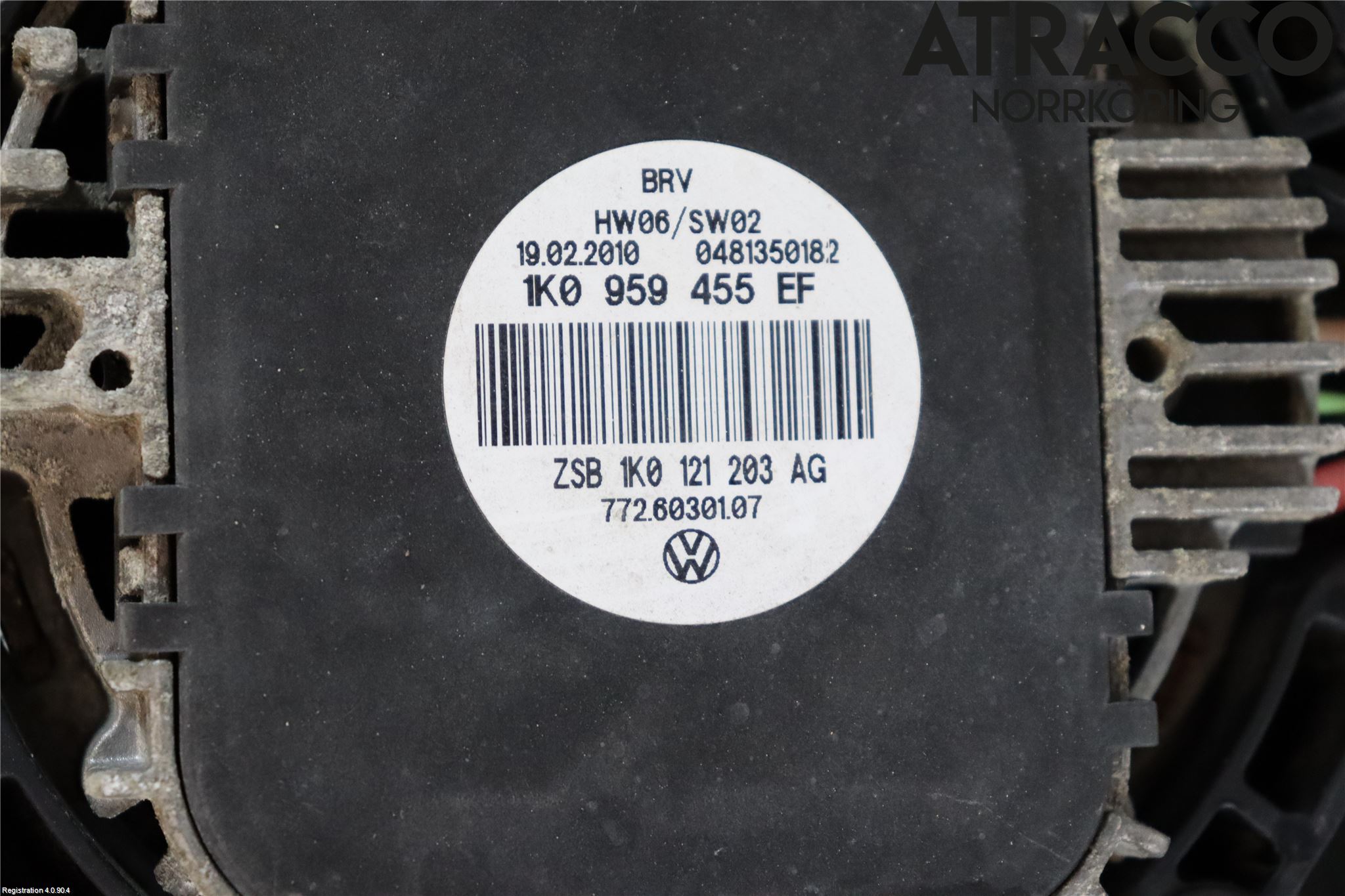 Volkswagen VW GOLF VI 09-13 Kylfläkt El