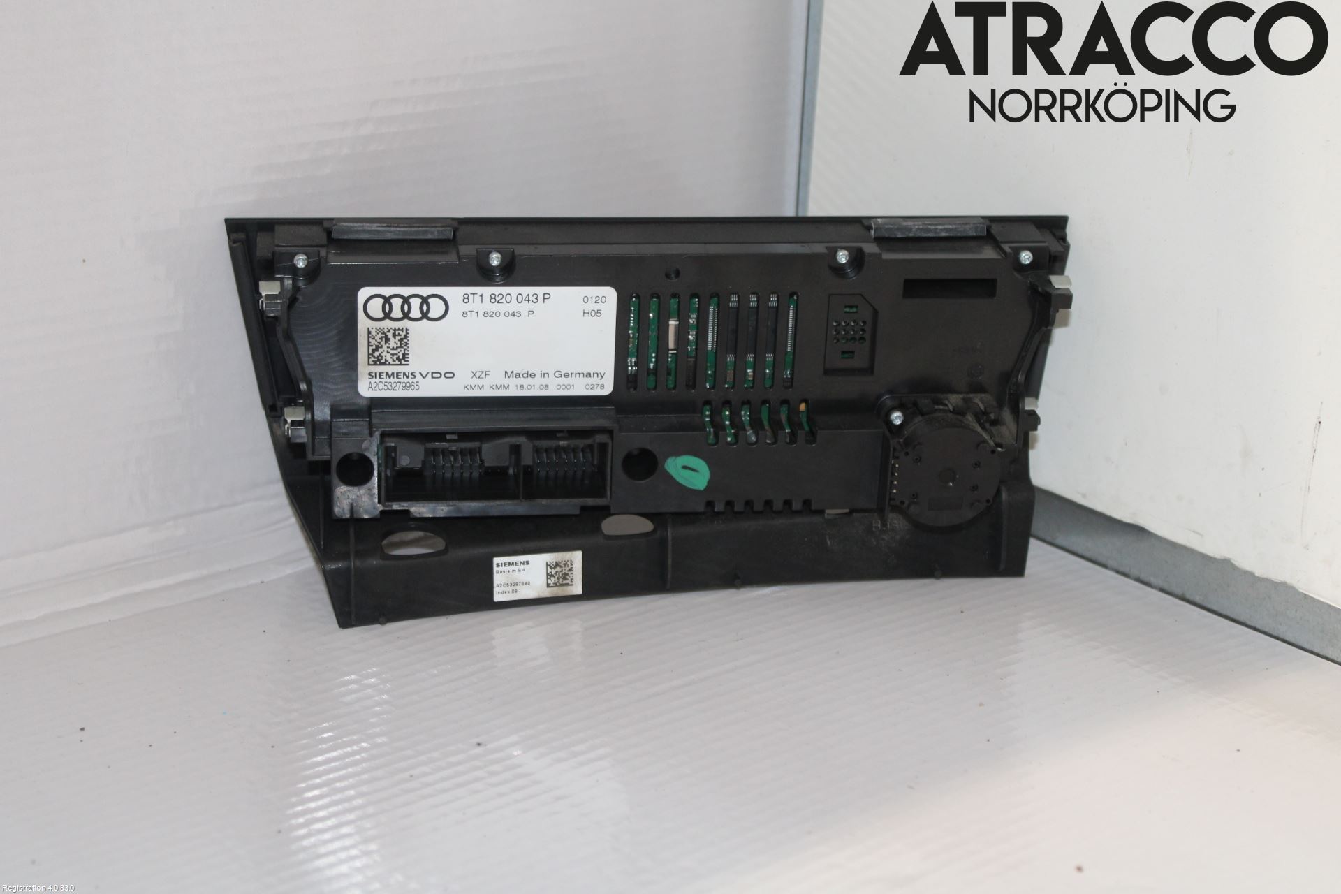 Audi A4/S4 08-11 Värmereglage