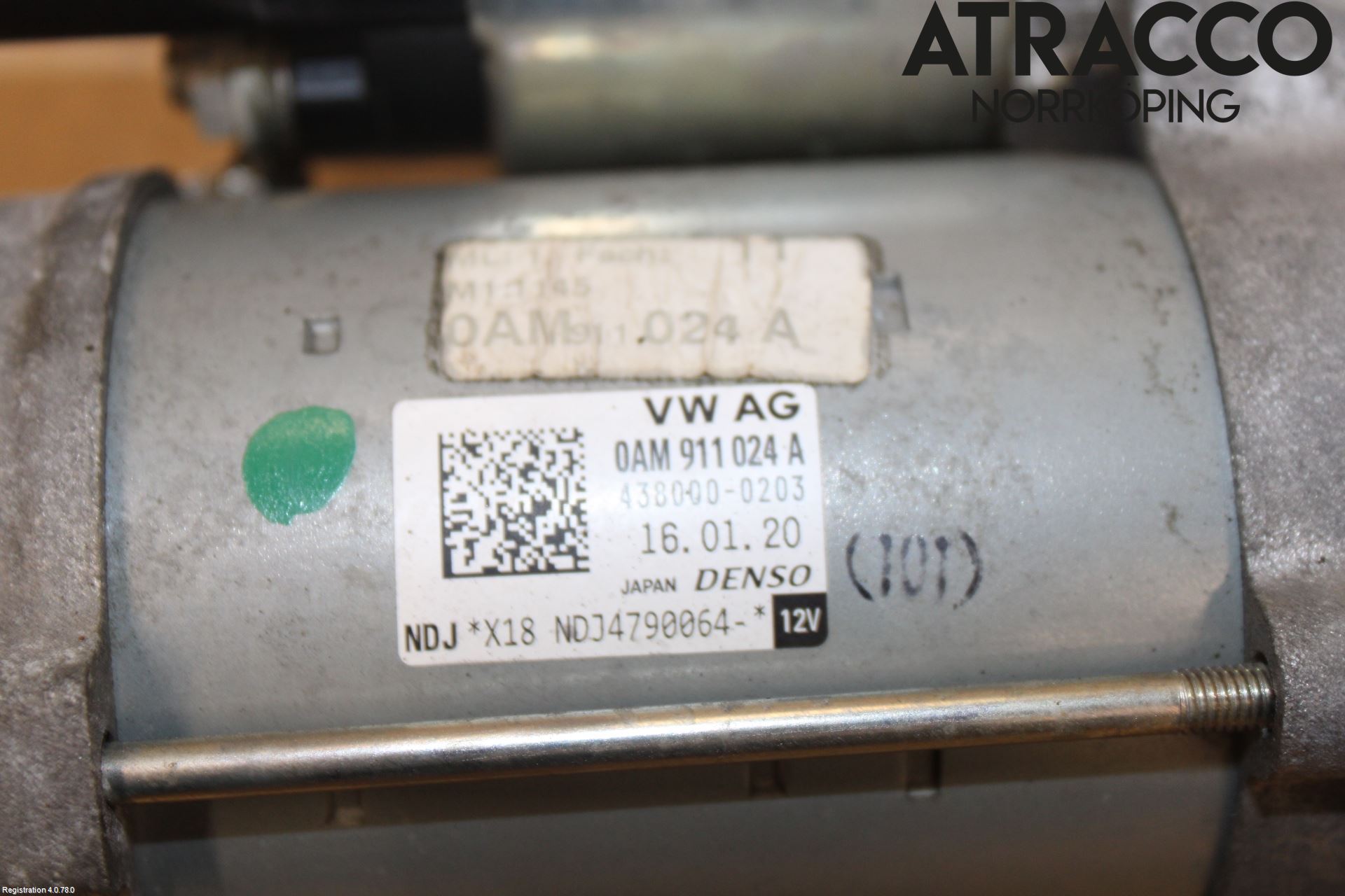 Volkswagen VW GOLF / E-GOLF VII 13-20 Startmotor Diesel