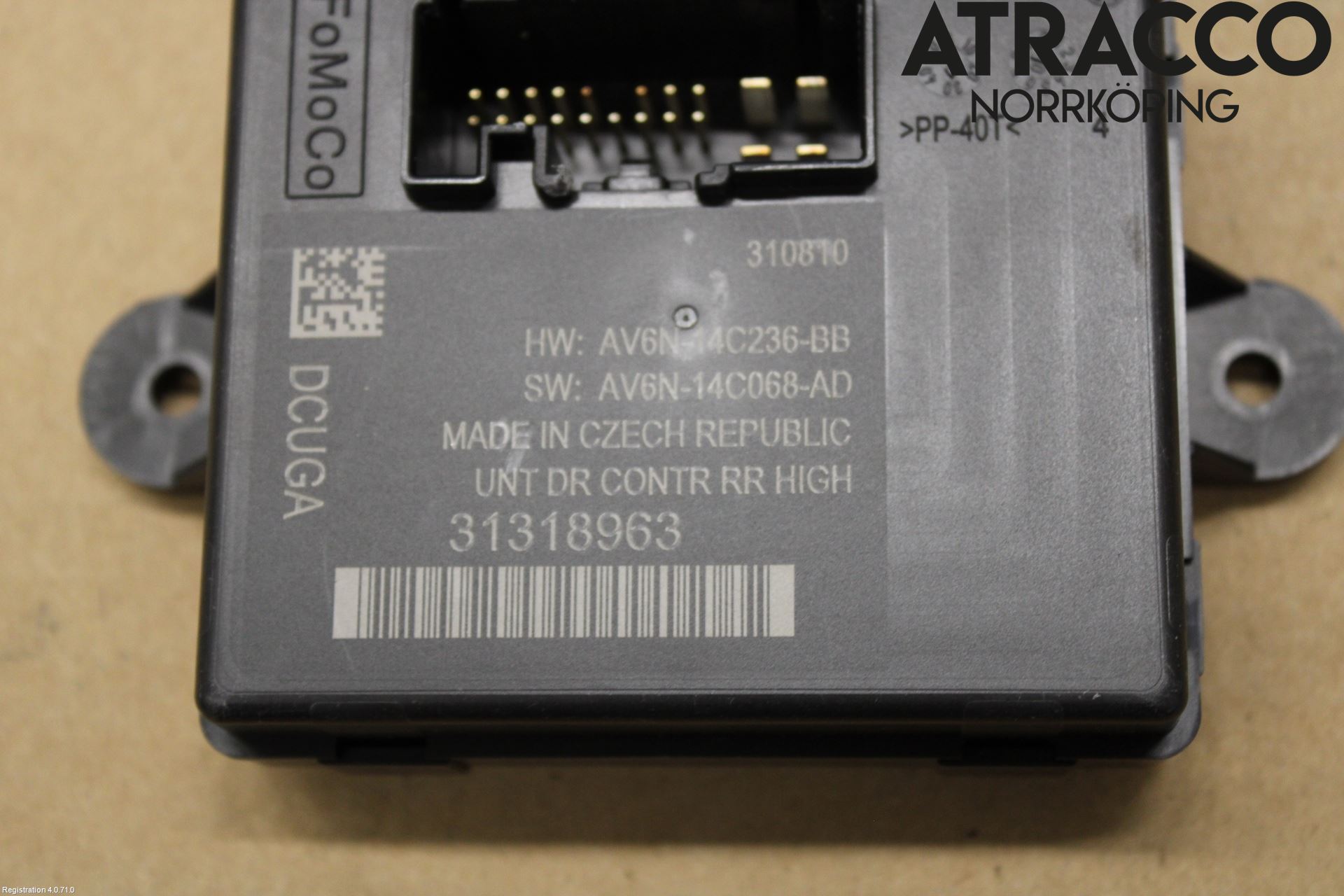 Volvo S60 11-13 Styrenhet Dörr