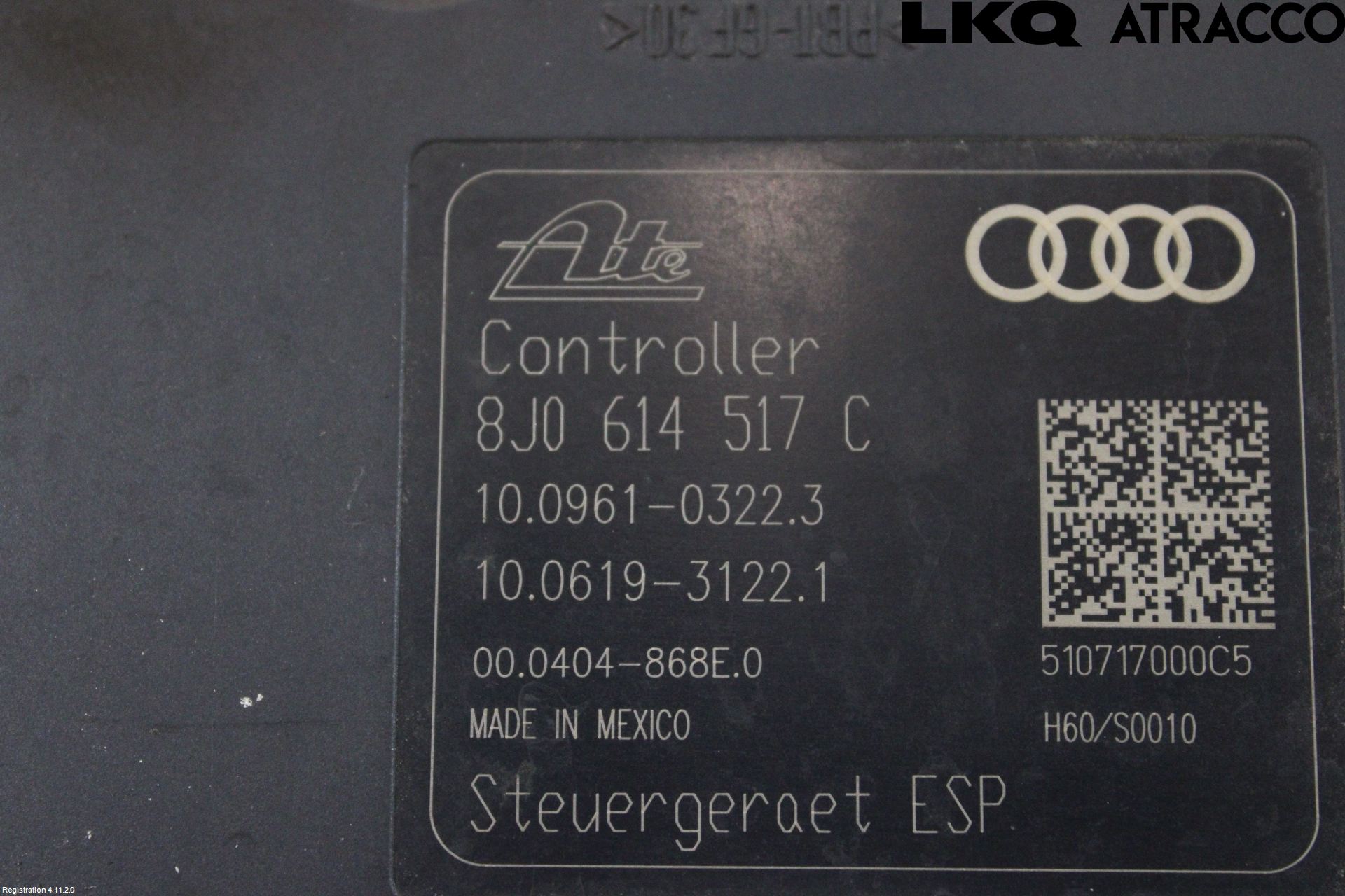 Audi TT/TTS 07-14 Abs Hydraulaggregat