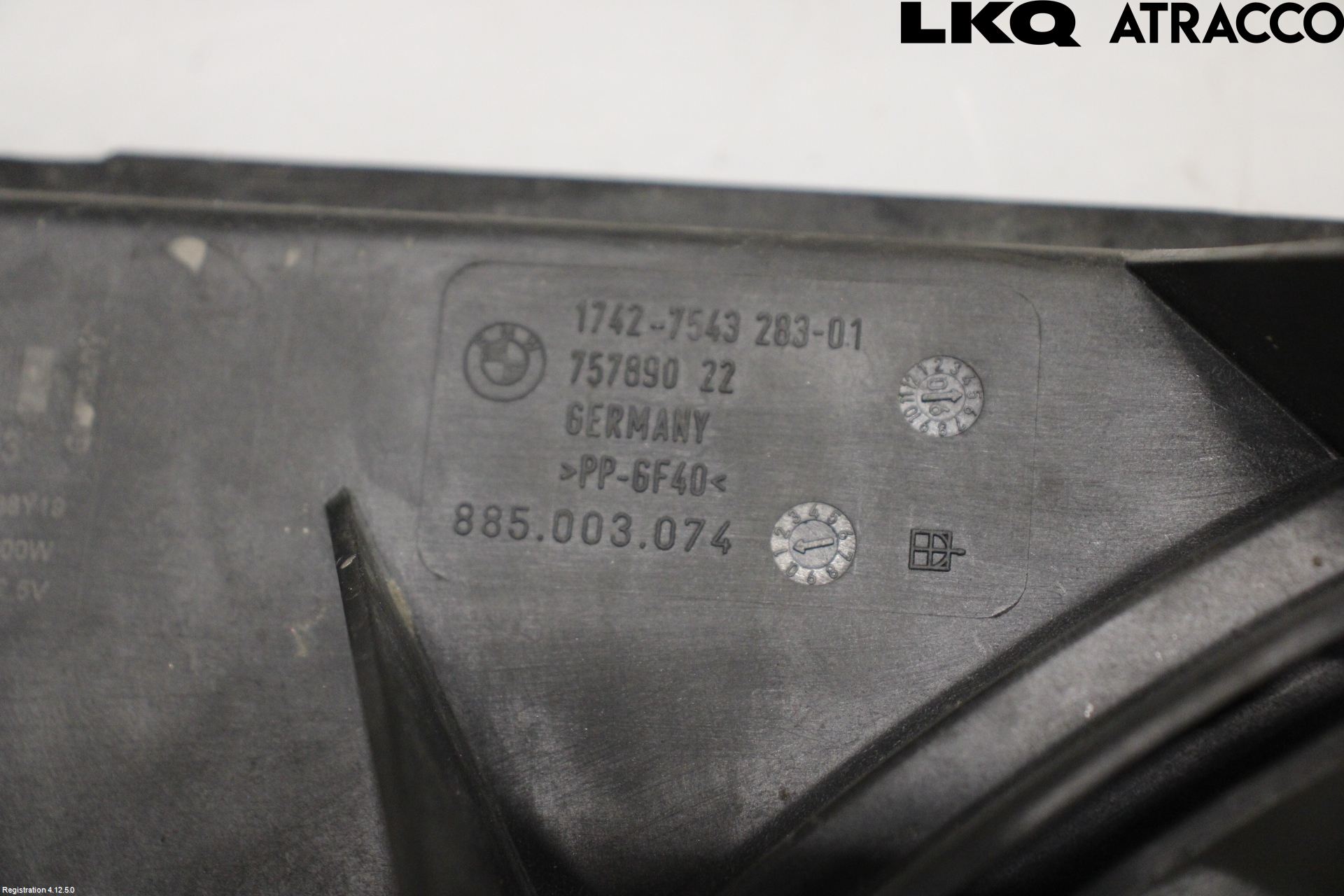 BMW 5 E60/61 Sed/Tou 02-10 Kylfläkt El