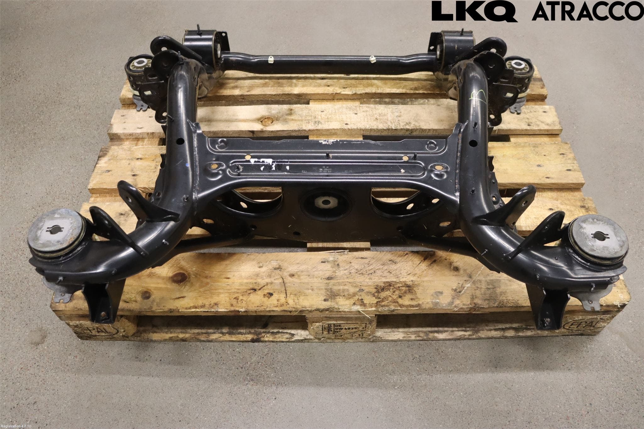 Volkswagen VW ID.4 21- Bakaxelbalk