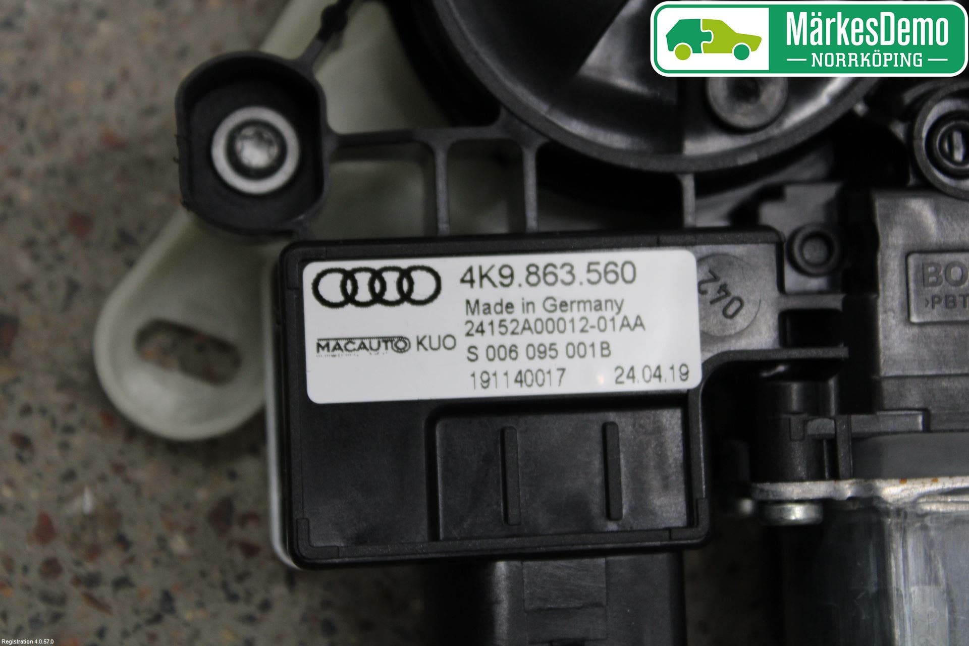 Audi A6 F2/C8 19- Insynskydd